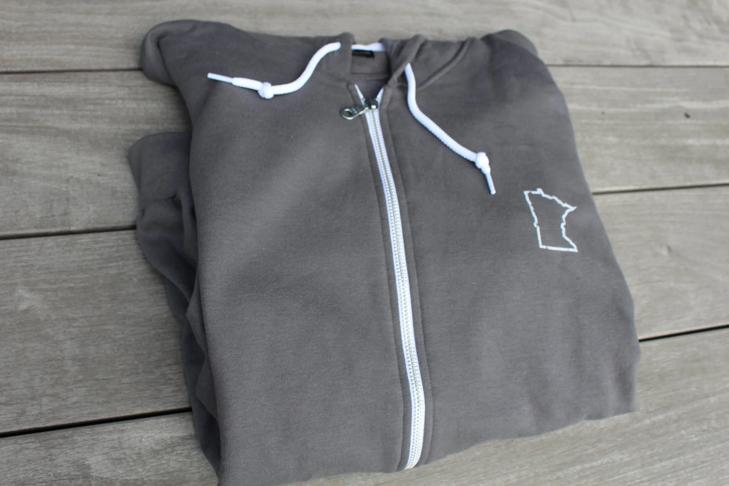 NE State of Mind Unisex Zip Hoodie