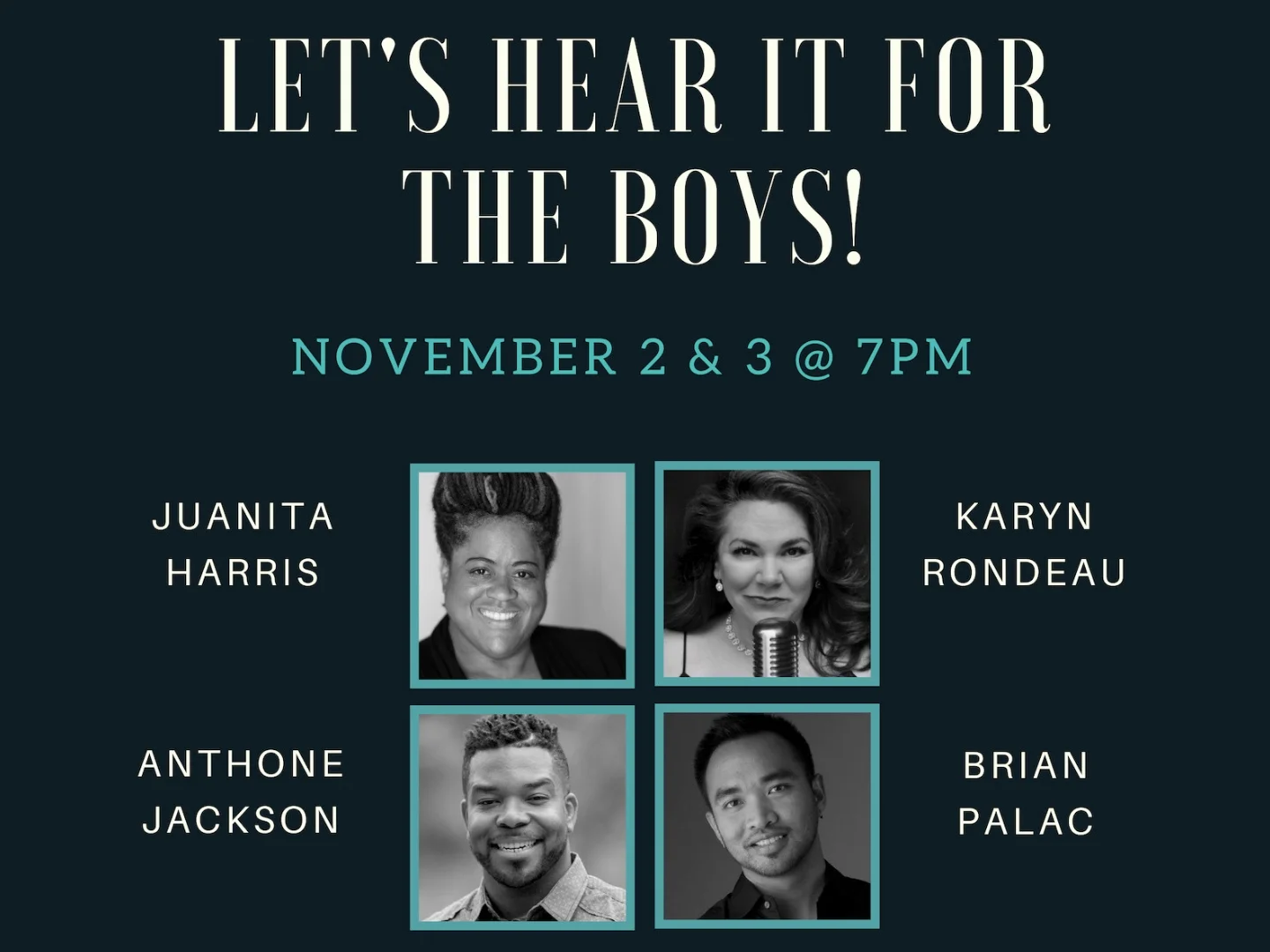 Let's Hear It For The Boys!