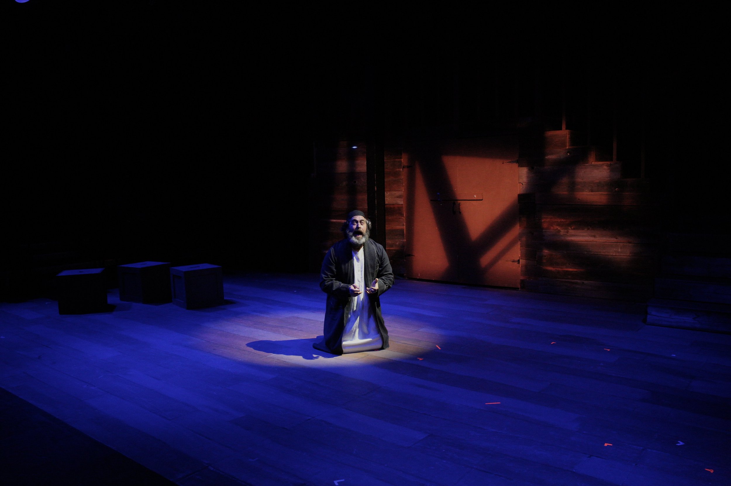  Marc Berman as Shylock in  District Merchants  by Aaron Posner. 