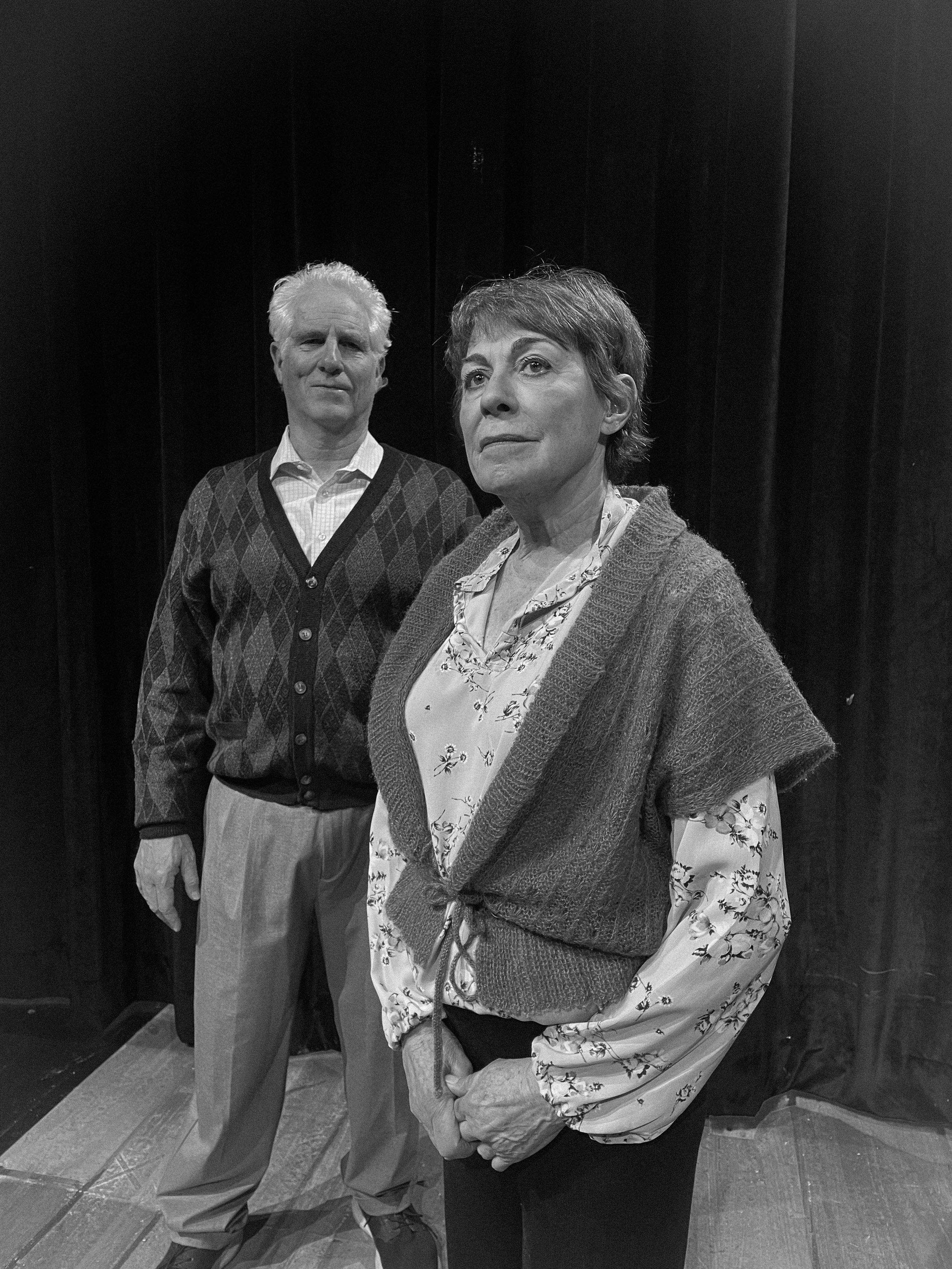  L-R: Ray Renati (The Father) and Monica Cappuccini (Ann). 