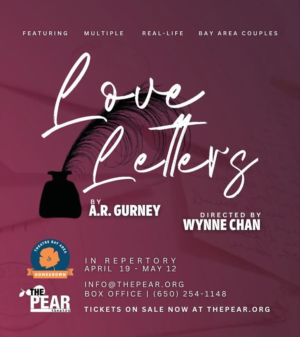 Meet the captivating cast of couples in &lsquo;Love Letters&rsquo; by A.R. Gurney!  Playing April 19 - May 12 in repertory with &lsquo;The Chinese Lady&rsquo; by Lloyd Suh.  Directed by Wynne Chan.

💞The roles of MELISSA and ANDREW will alternate. S