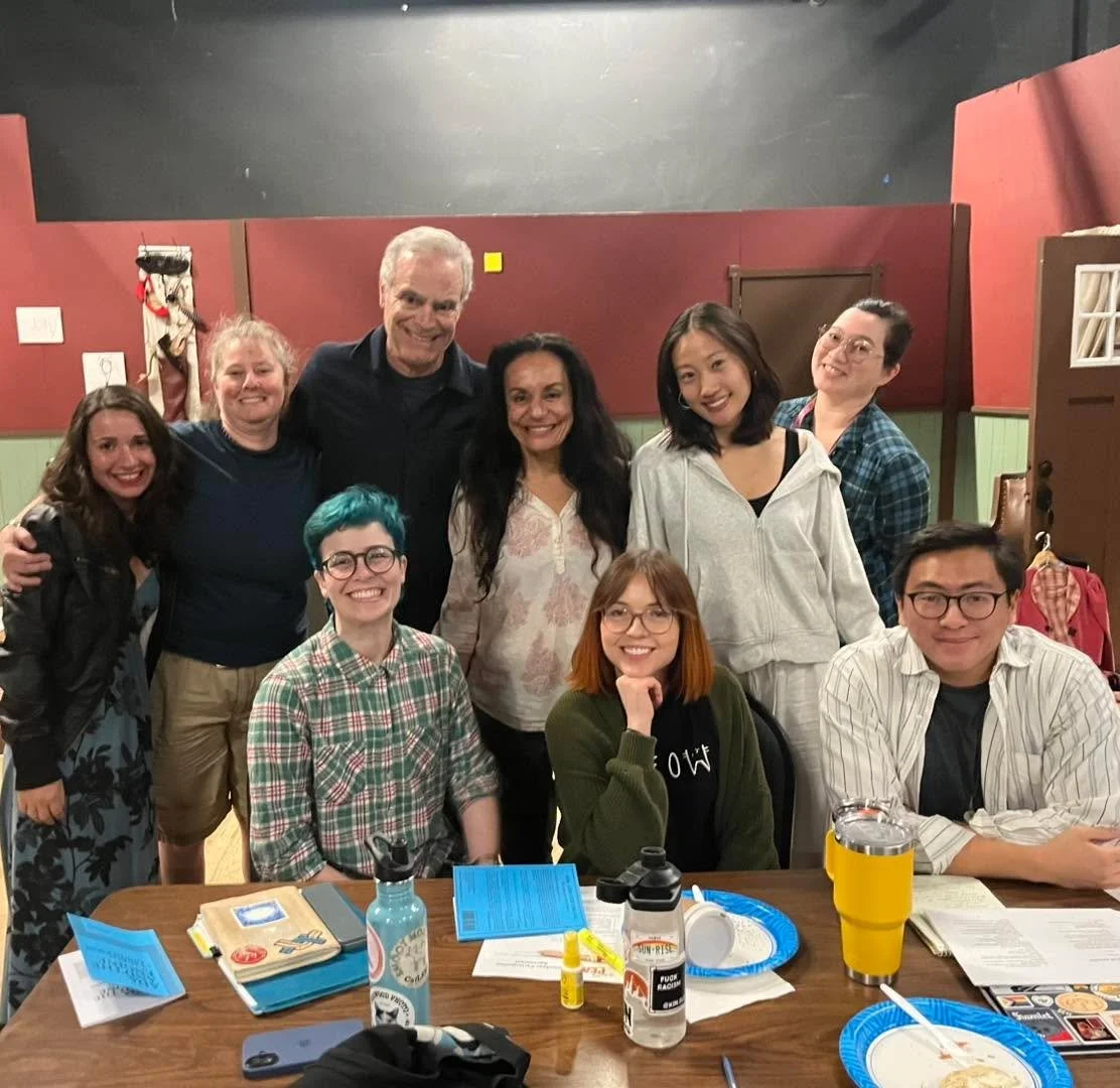 😁😊➕📖🟰🤩✨⚙️✨

All smiles at our first read through of 'Ada &amp; The Engine' by Lauren Gunderson! 

According to our calculations - we open in less than one month! 

🎟️Get tix today at thepear.org/whats-playing

📸 Pictured - Back Row (L-R): Rach