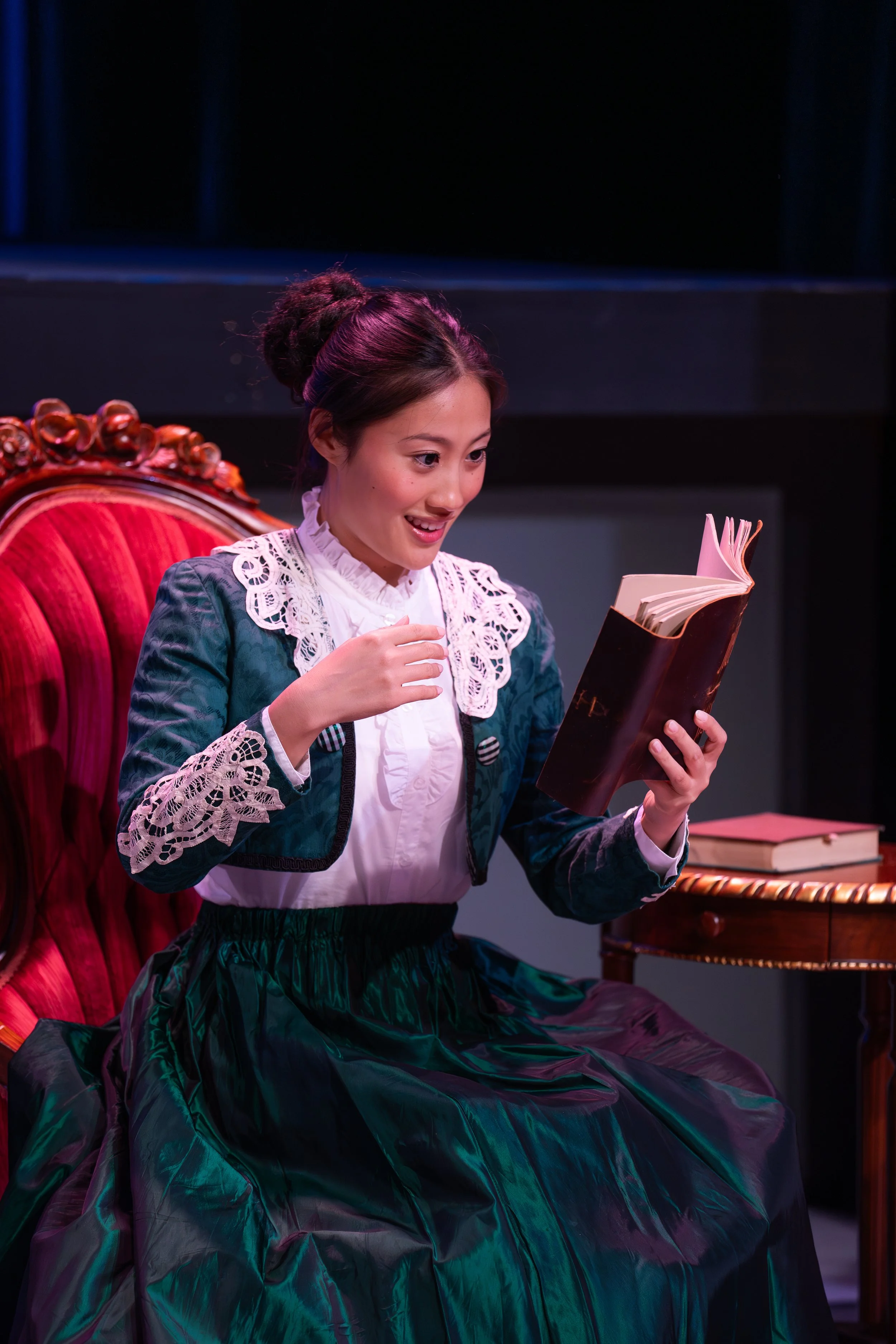  Angel Lin as Ada in  Ada &amp; The Engine  by Lauren Gunderson. Photography by Mikenzie Gilbert.  