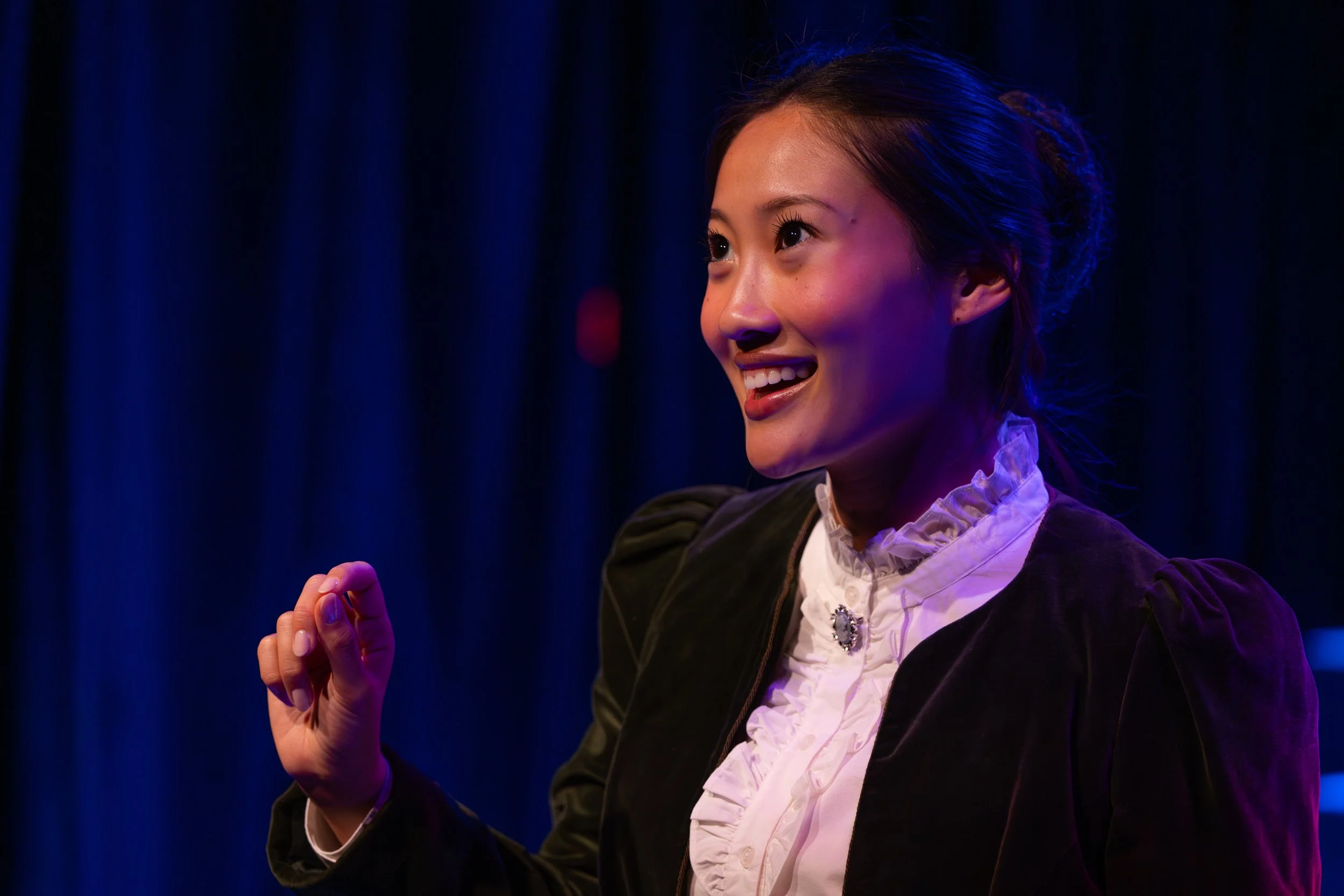  Angel Lin as Ada in  Ada &amp; The Engine  by Lauren Gunderson. Photography by Mikenzie Gilbert.  