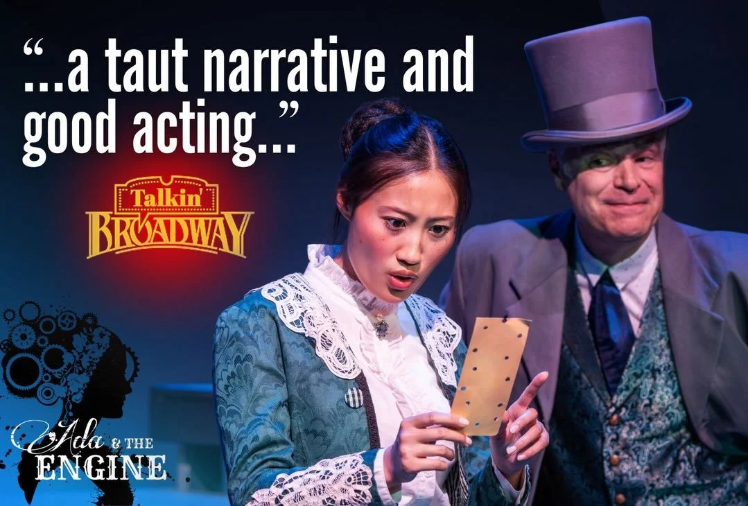 &bull; &ldquo;GO SEE IT...!&rdquo; - Splash Magazines
&bull; &ldquo;...a taut narrative and good acting.&rdquo; - Talkin&rsquo; Broadway

[Mega]bit by bit, &lsquo;Ada&rsquo; is a hit!! 🤩⚙️✨

Only two more weekends left to catch what Talkin&rsquo; Br