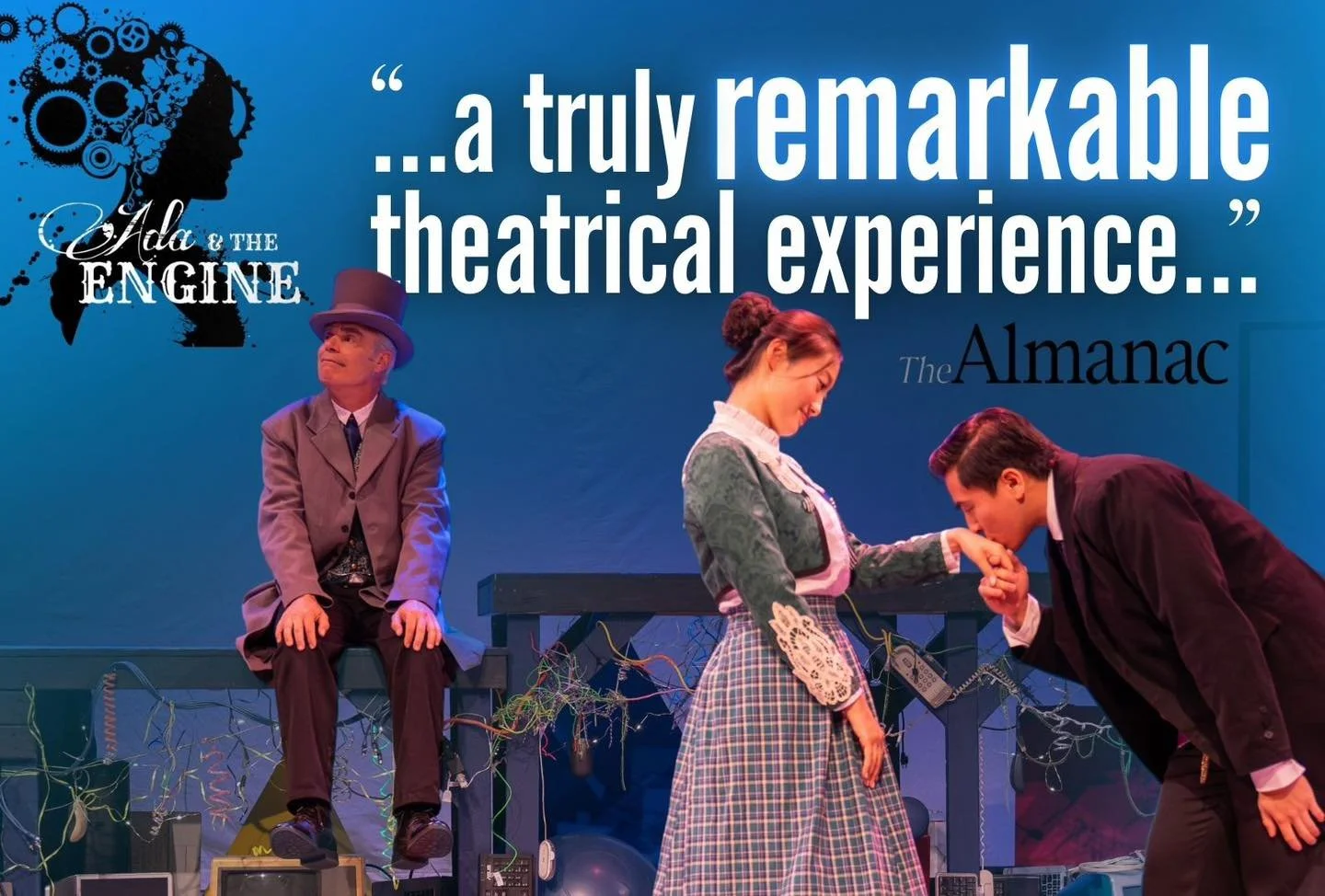 &lsquo;Ada &amp; The Engine&rsquo; must close this week/end! 

🎟️Tix to the final five shows are selling FAST! 
🏃🏻&zwj;♀️💨Get yours today at thepear.org/whats-playing

‼️&rsquo;Ada&rsquo; is officially one of The Pear&rsquo;s highest grossing sho