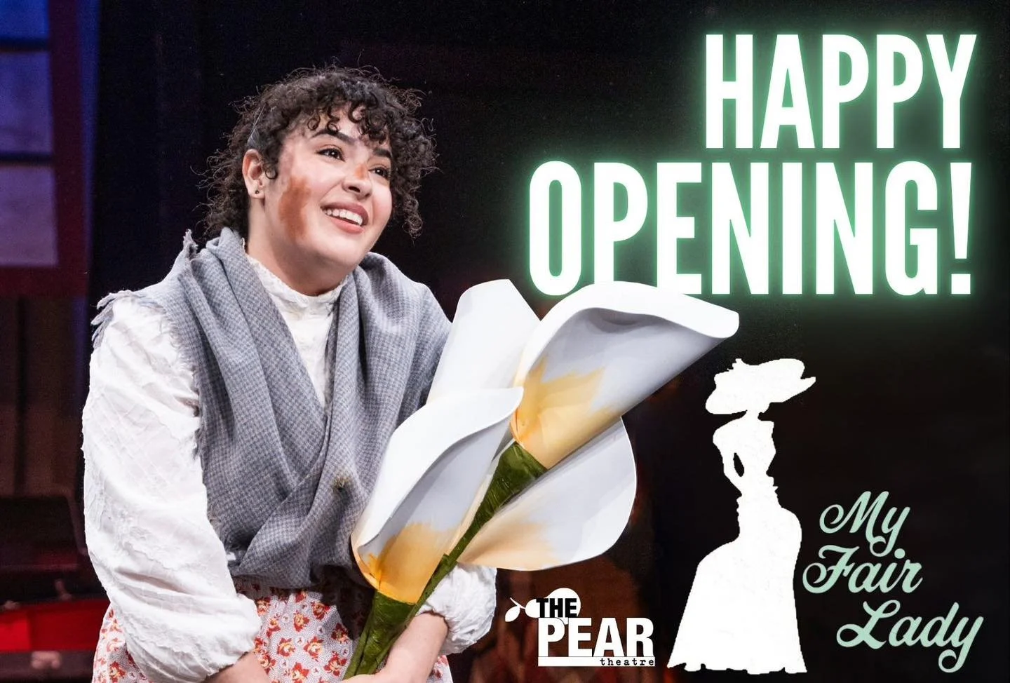 HAPPY OPENING to the incredible cast and creative team of 'My Fair Lady'! 🌷🎶✨

🎟️Purchase tickets and learn more at thepear.org/whats-playing

🚨Reminder: all *opening weekend performances* (thru 2/22) are SOLD OUT. Join our waitlist by visiting o