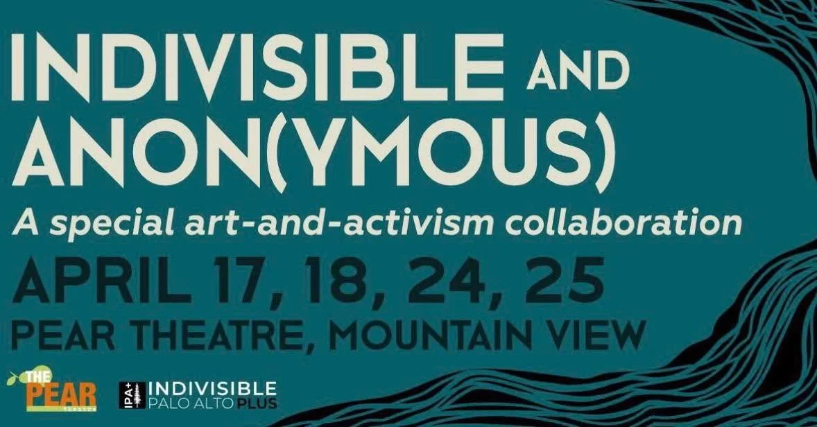 Coming soon: 4 special "'Pearing' Art With Activism" opportunities!

‼️Tickets are NOT required to attend these FREE training sessions. 

✊🏼In response to our current political climate, we are proud to invite Indivisible Palo Alto Plus (IP