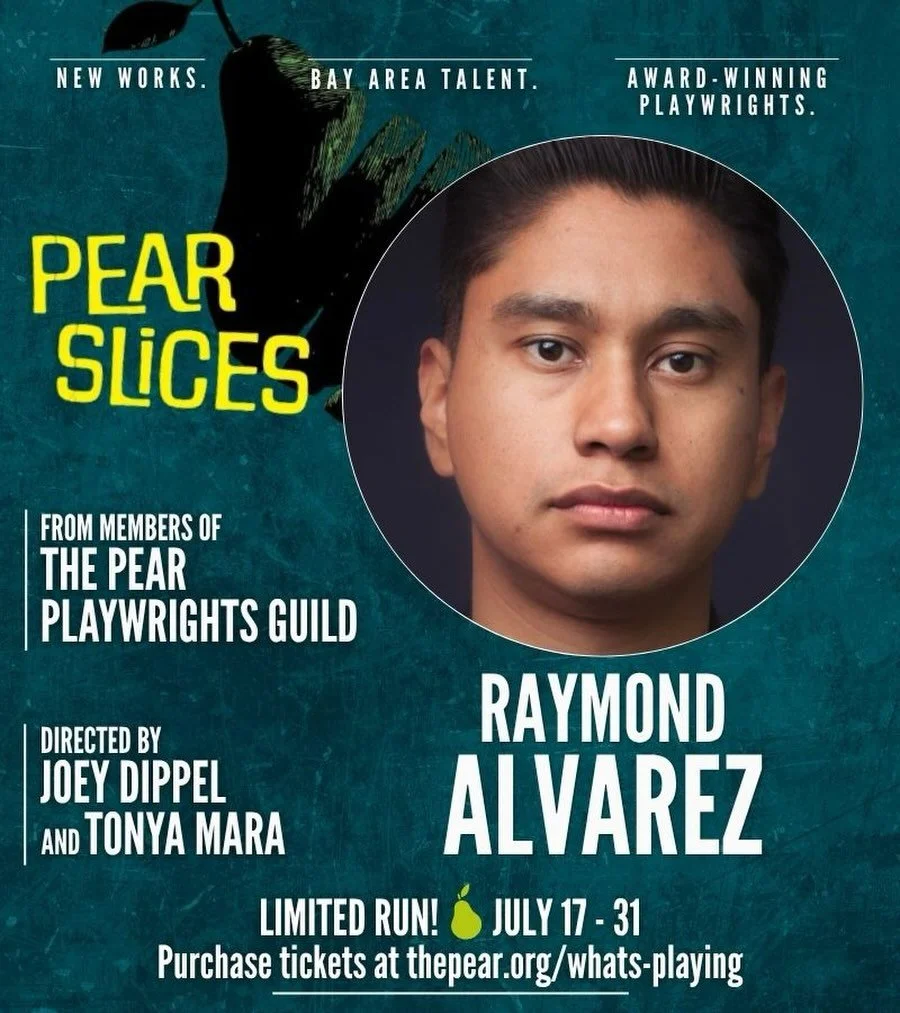 Introducing the incredible cast of &lsquo;Pear Slices&rsquo; - fresh new works on stage for a LIMITED RUN July 17 - 31!

🎟️Learn more about the new short plays and purchase tickets at thepear.org/whats-playing

Raymond Alvarez studied drama at the A