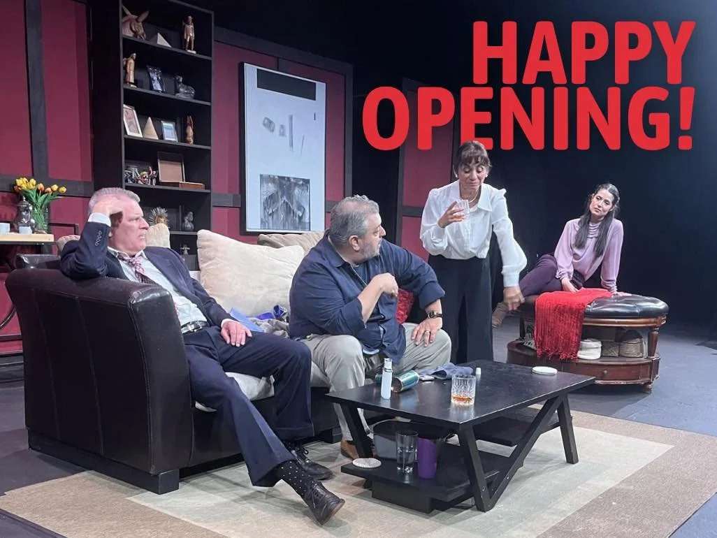 Your raw first look at the Novaks v. the Raleighs. 👀

Seeing eye-to-eye. ❌
Gouging out an eye. ✅

Happy Opening to the cast and creative team of &lsquo;God of Carnage!&rsquo; Playing thru June 28.

Purchase tickets at thepear.org/whats-playing

🚨Us