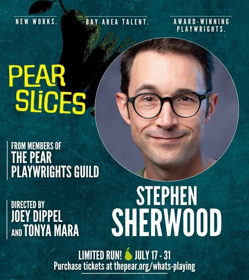 Introducing the incredible cast of &lsquo;Pear Slices&rsquo; - fresh new works on stage for a LIMITED RUN July 17 - 31!

🎟️Learn more about the new short plays and purchase tickets at thepear.org/whats-playing

This is Stephen Sherwood's second go a