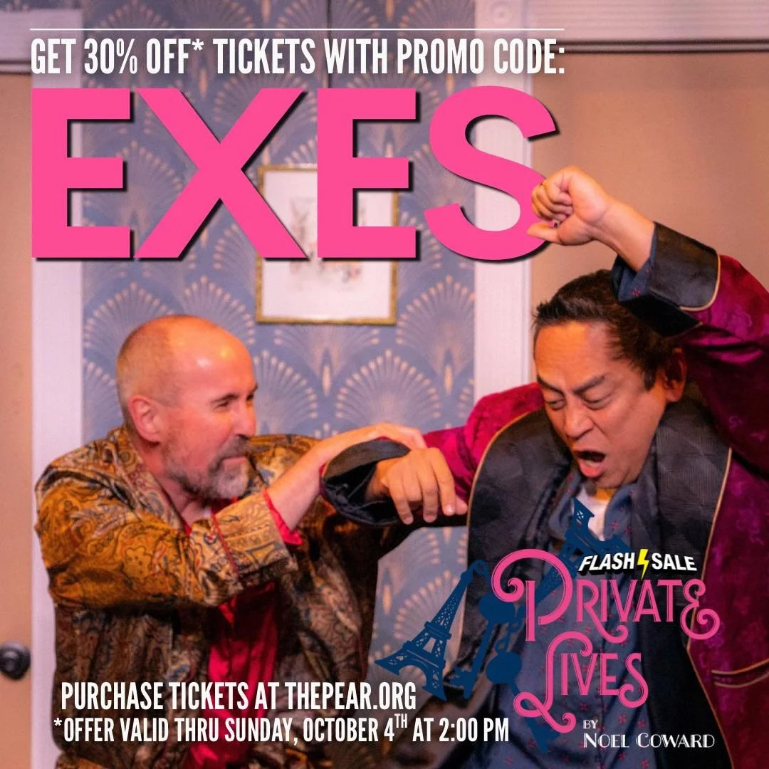 Although we can&rsquo;t guarantee you won&rsquo;t run into your ex at the show - we CAN guarantee discounted⚡️FLASH SALE⚡️tix to this hilarious romp!

🚨Use promo code EXES at checkout for 30% off* tickets to &lsquo;Private Lives&rsquo; - now playing