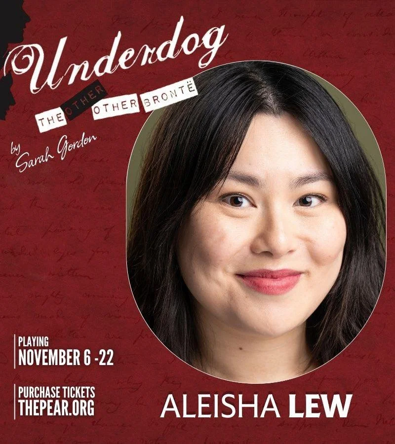 ALEISHA LEW is the youngest Bront&euml; sister, Anne. Forget the quiet, well-behaved image forced upon her&mdash;this Anne is strong, perceptive, and fiercely fighting for her voice in a family of loud, competitive geniuses. ✊🏼🫯

Playing November 6