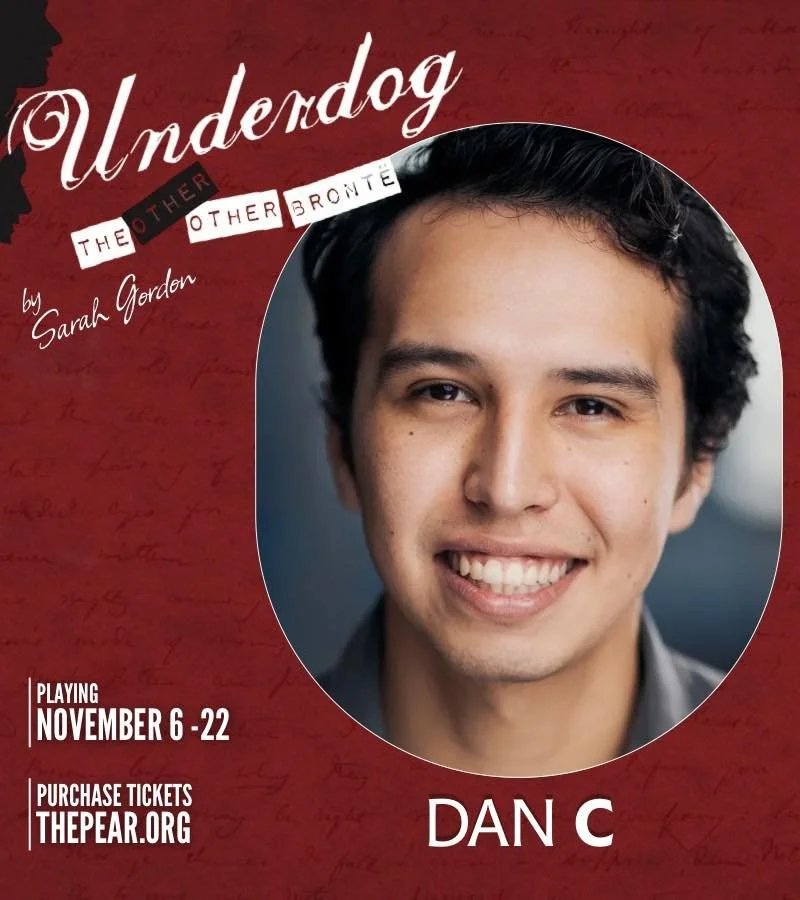 DAN C is Branwell Bront&euml;, the archetypal tortured artist, full-time family burden, and part-time brooding masterpiece. 🎨🖌️

Playing November 6 - 22
📣 SF BAY AREA PREMIERE 📣
&lsquo;Underdog: The Other Other Bront&euml;&rsquo; by Sarah Gordon

