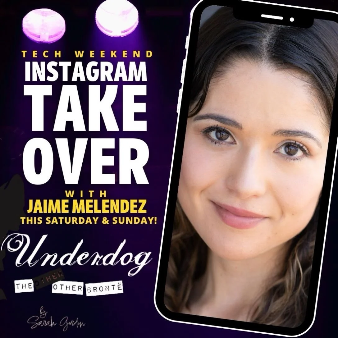 🚨Special sneak peek alert! 👀 

Follow our stories this Saturday (10/31) and Sunday (11/01) for an exclusive behind the scenes look at &lsquo;Underdog: The Other Other Bront&euml;&rsquo; as Jaime Melendez (Ensemble; Cunliffe &amp; Others) takes over