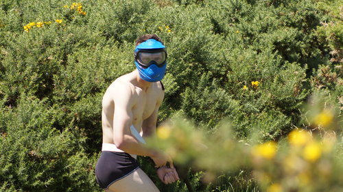 guy in underwear at a stag do paintballing game.jpg