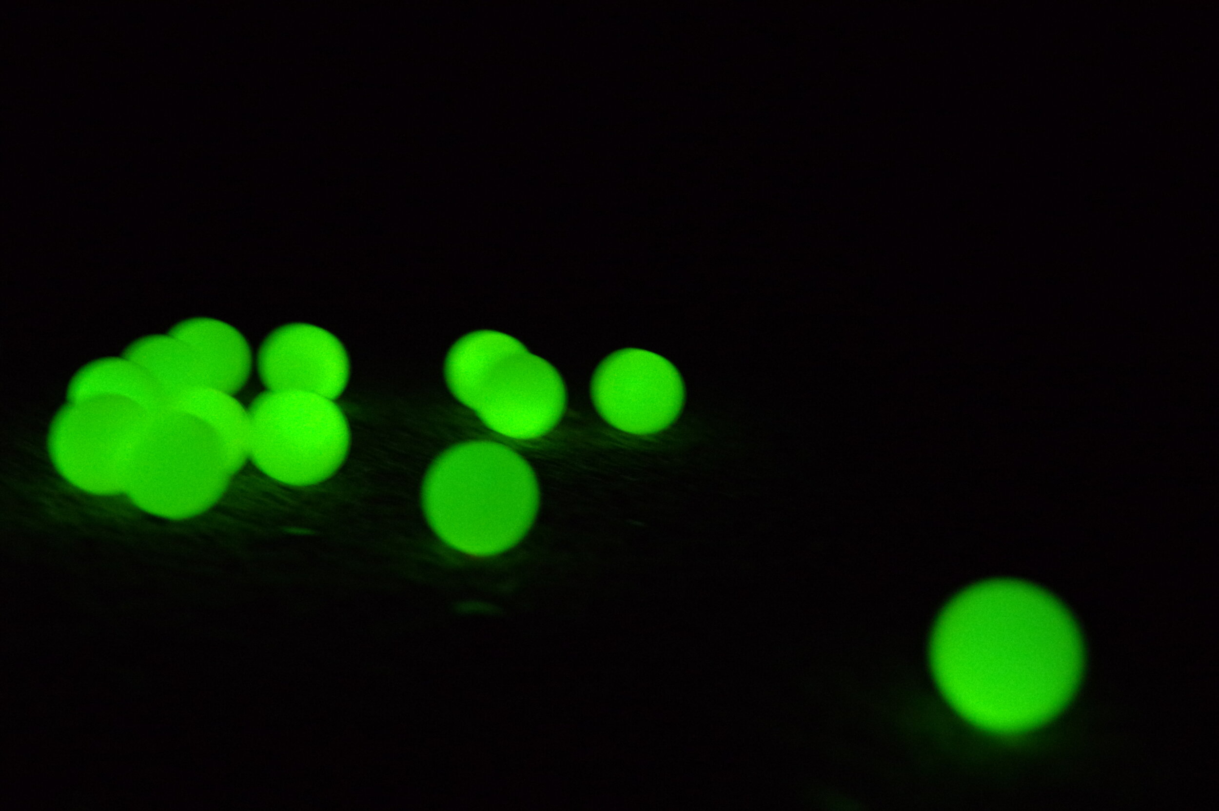 Glow in the dark paintballs Paintball Corp