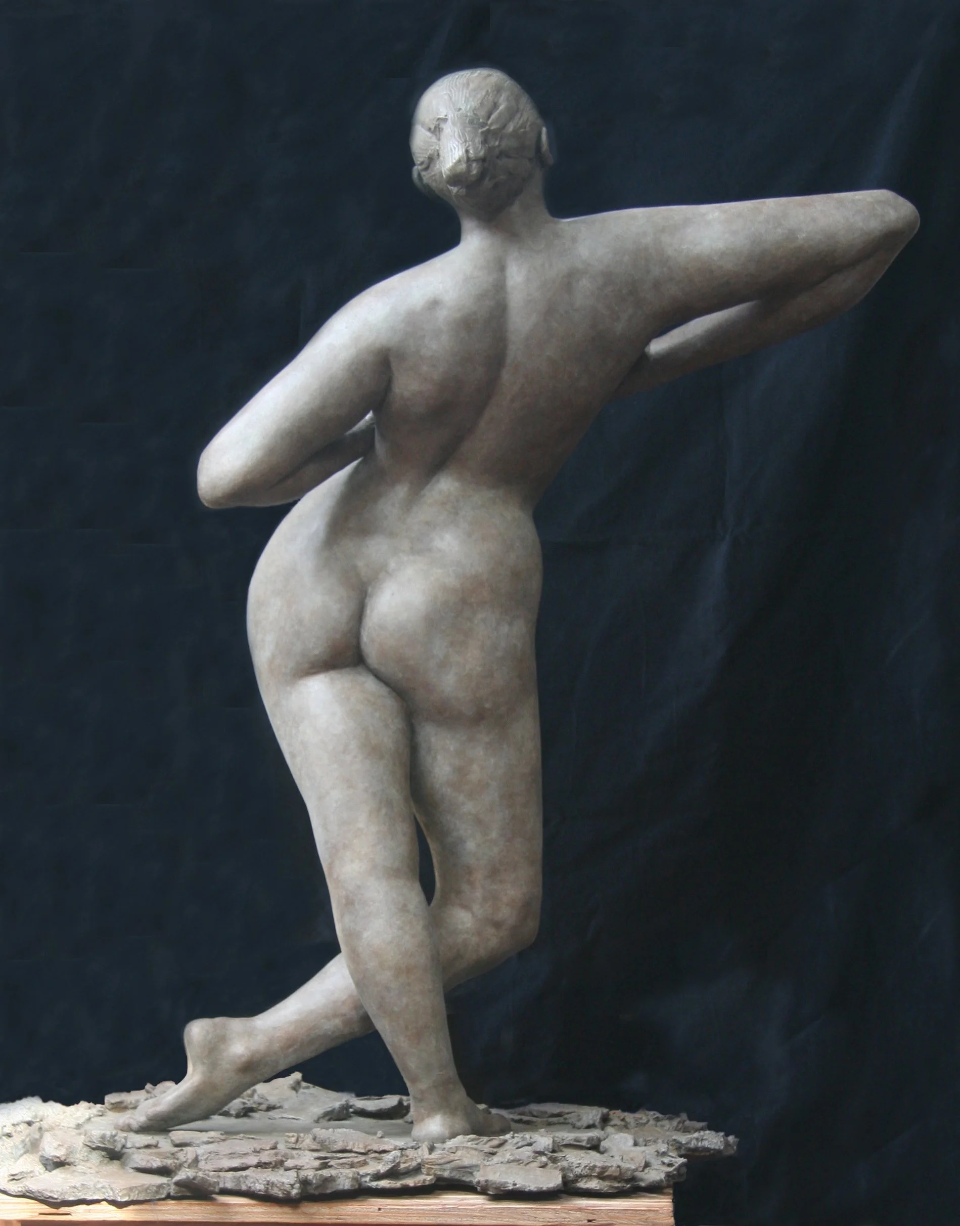 "And Sarah Laughed" Genesis 18:12, back view