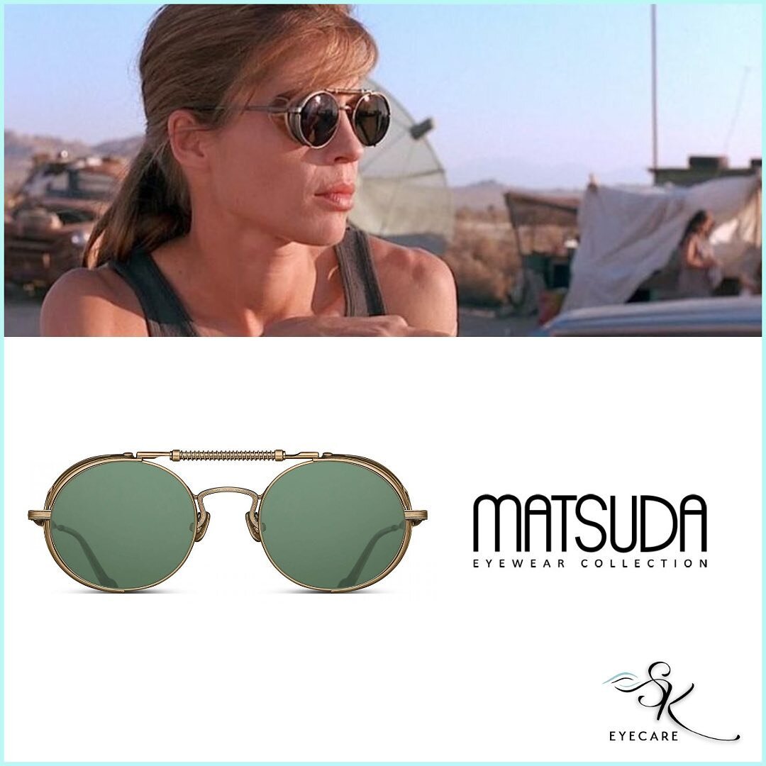 Here we have the beautiful Sarah Connor (also goes by Linda Hamilton), rocking the Matsuda 2809H-V2 in the depths of the desert. 
Swing by to try the look and other similar styles at SK Eyecare!

🕶️🕶️🕶️

SK Eyecare
1020 S Glebe Rd
Arlington, VA 22