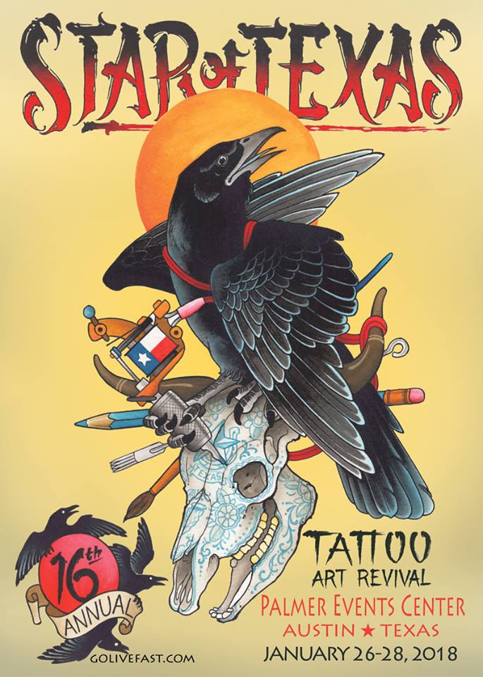 Star of Texas Tattoo Art Revival — Texas Inked