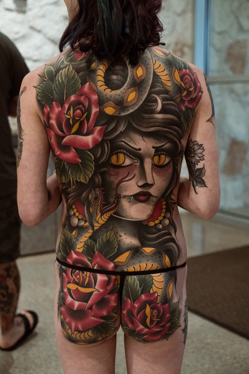  A beautiful back piece waiting to be entered into the contests&nbsp; 