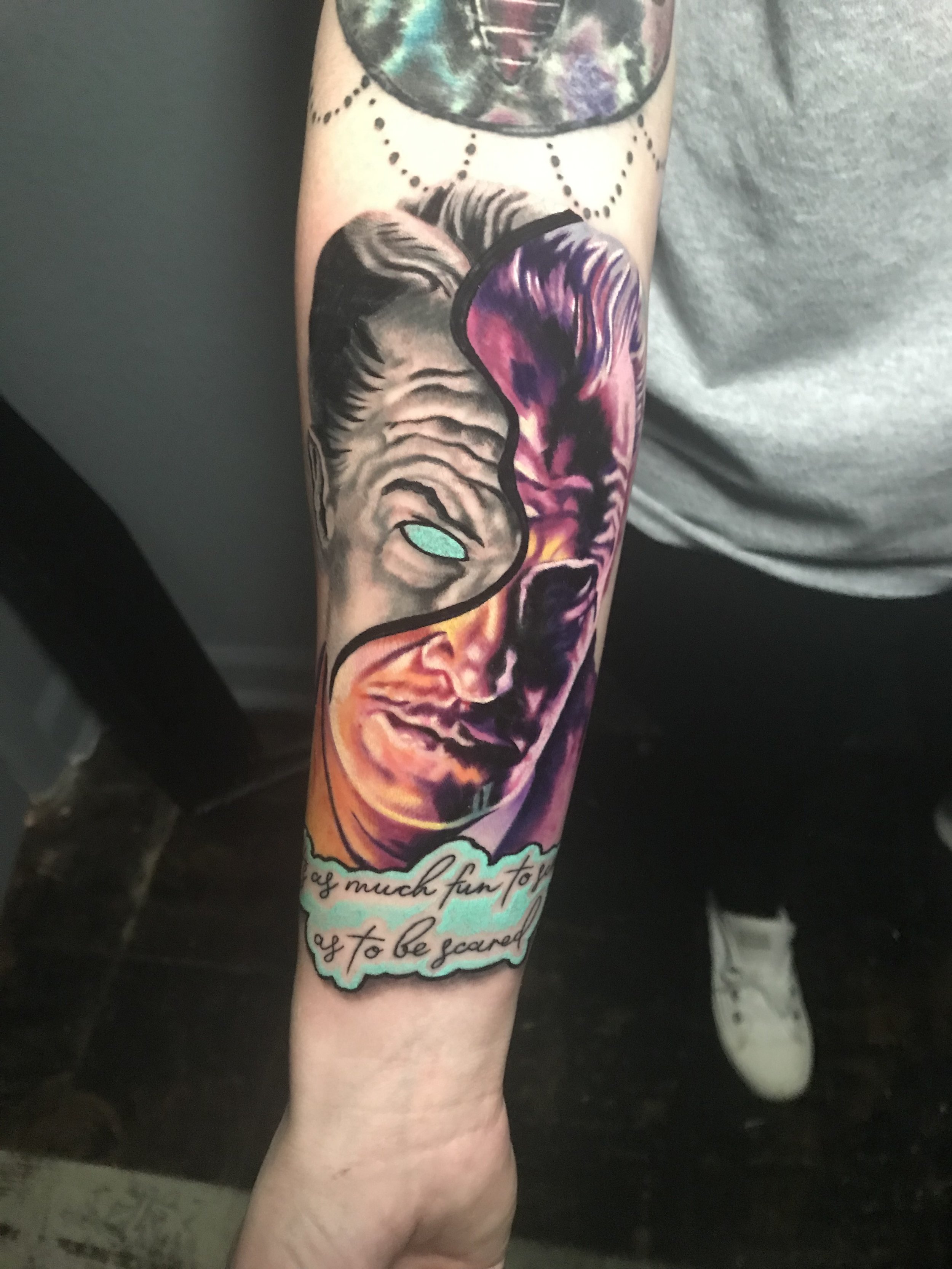 two face coin tattoo by pnutink on DeviantArt