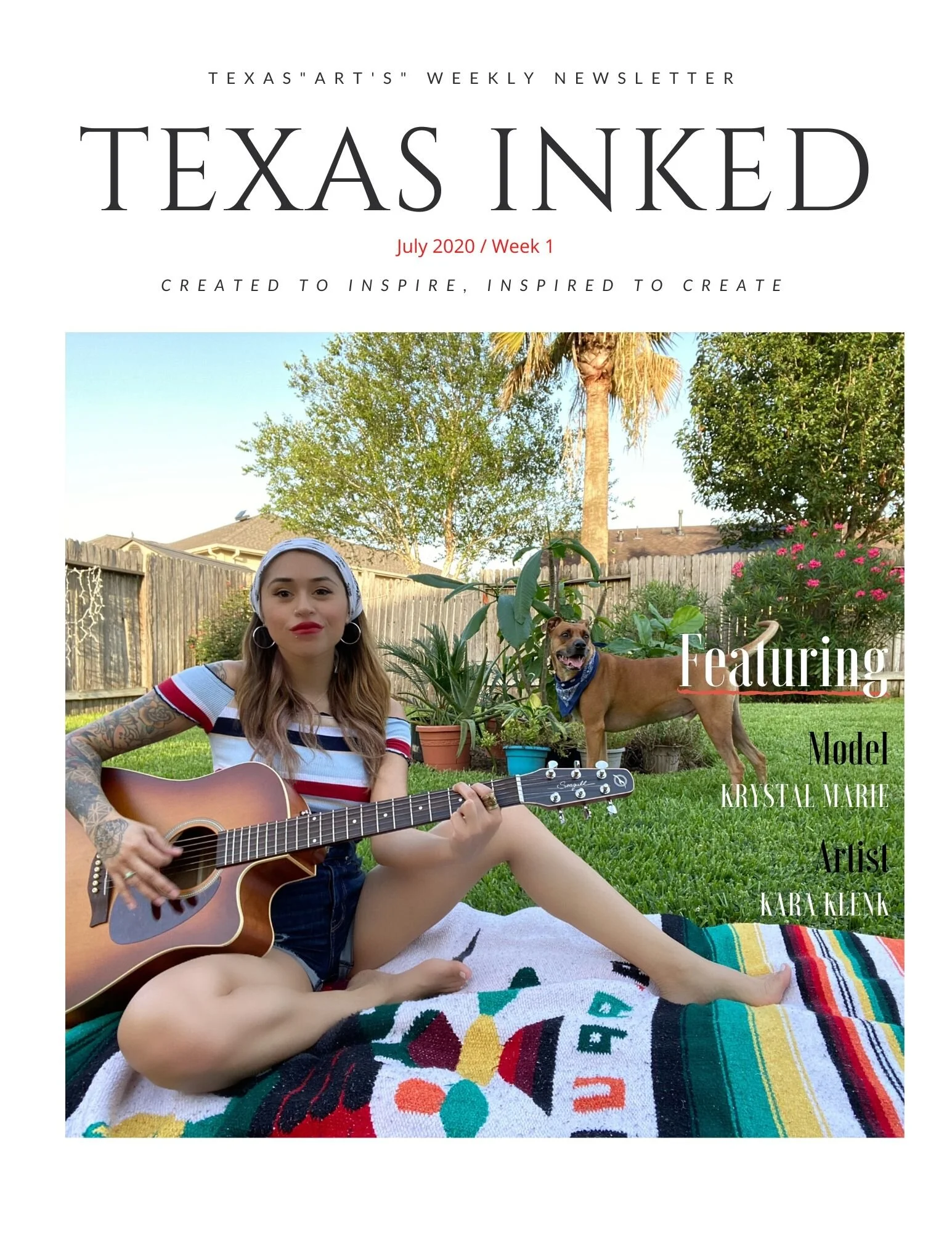 Updates :: Texas Inked Magazine/New Newsletter Intro