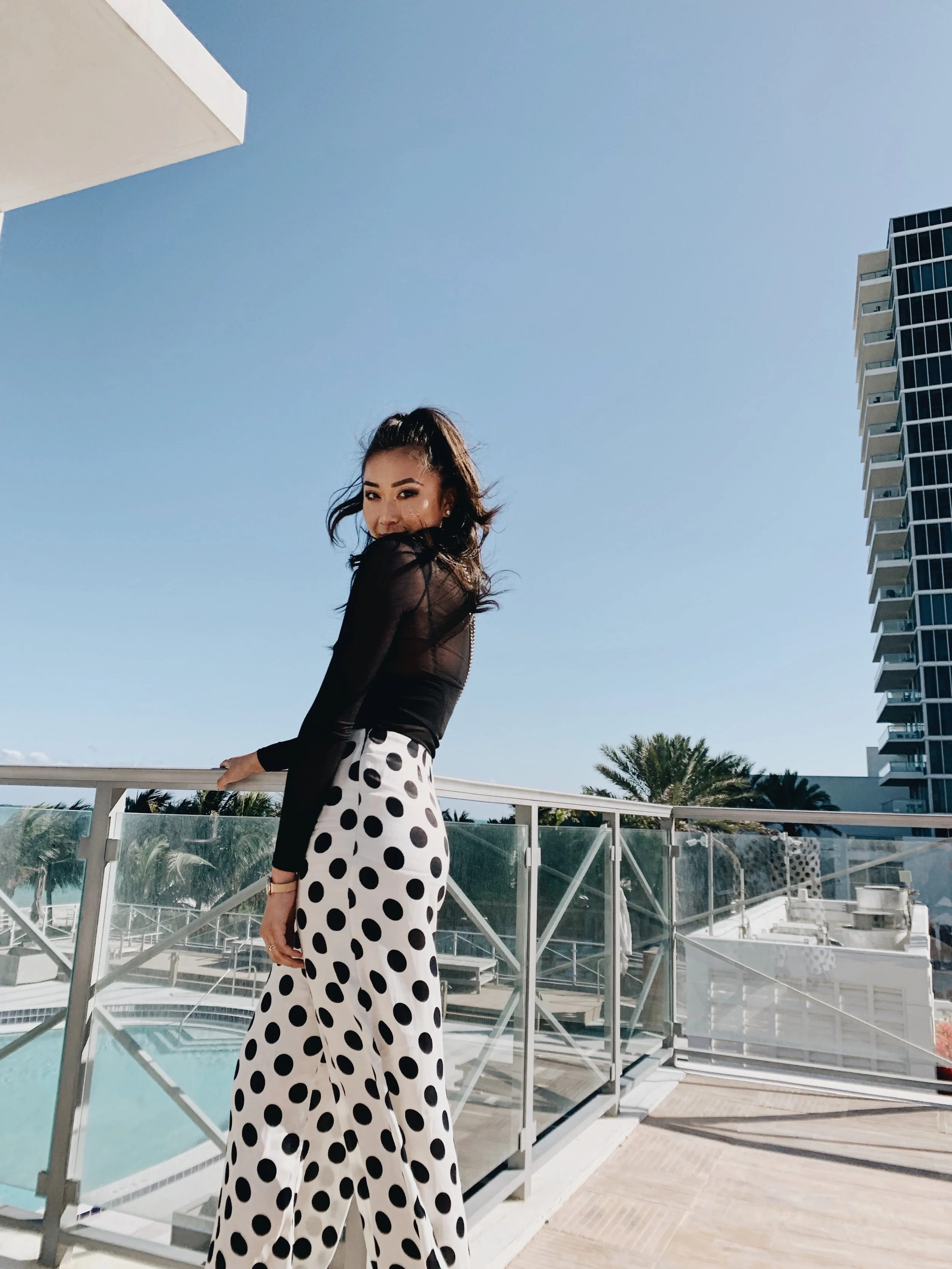 Traded NYC's snow for MIAMI's heat