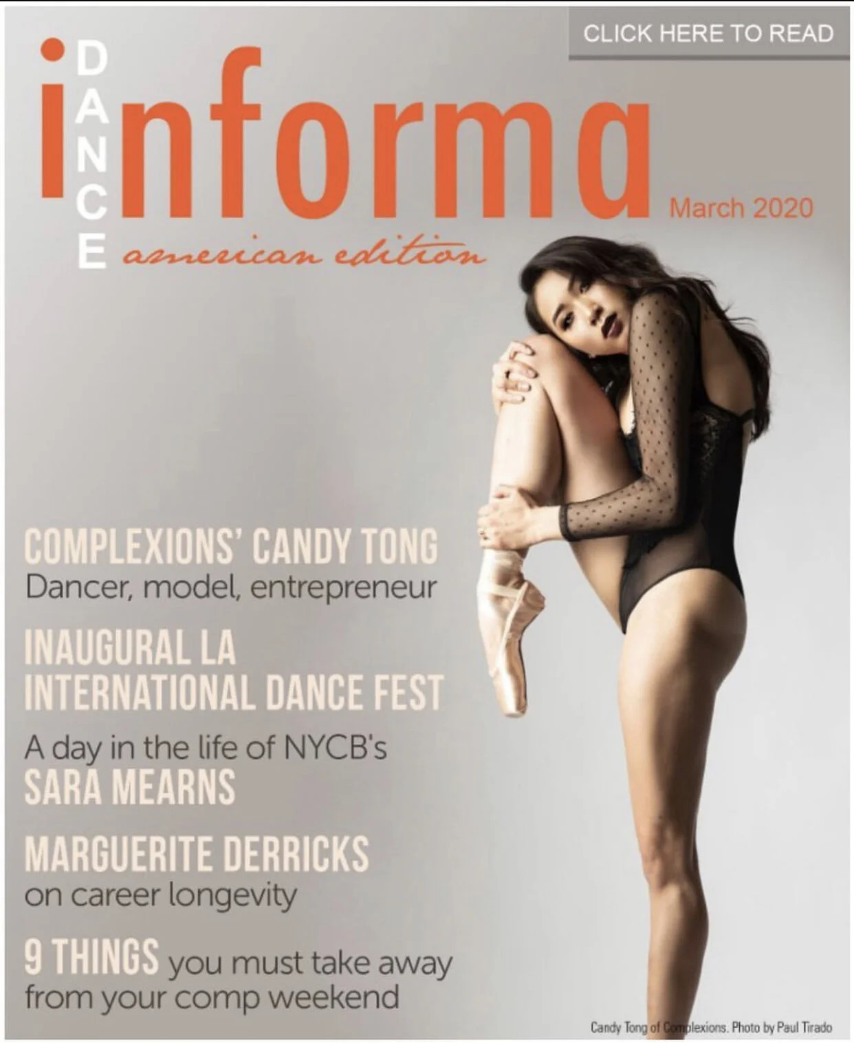 Complexions’ Candy Tong: Dancer, model, entrepreneur - Dance Informa Interview