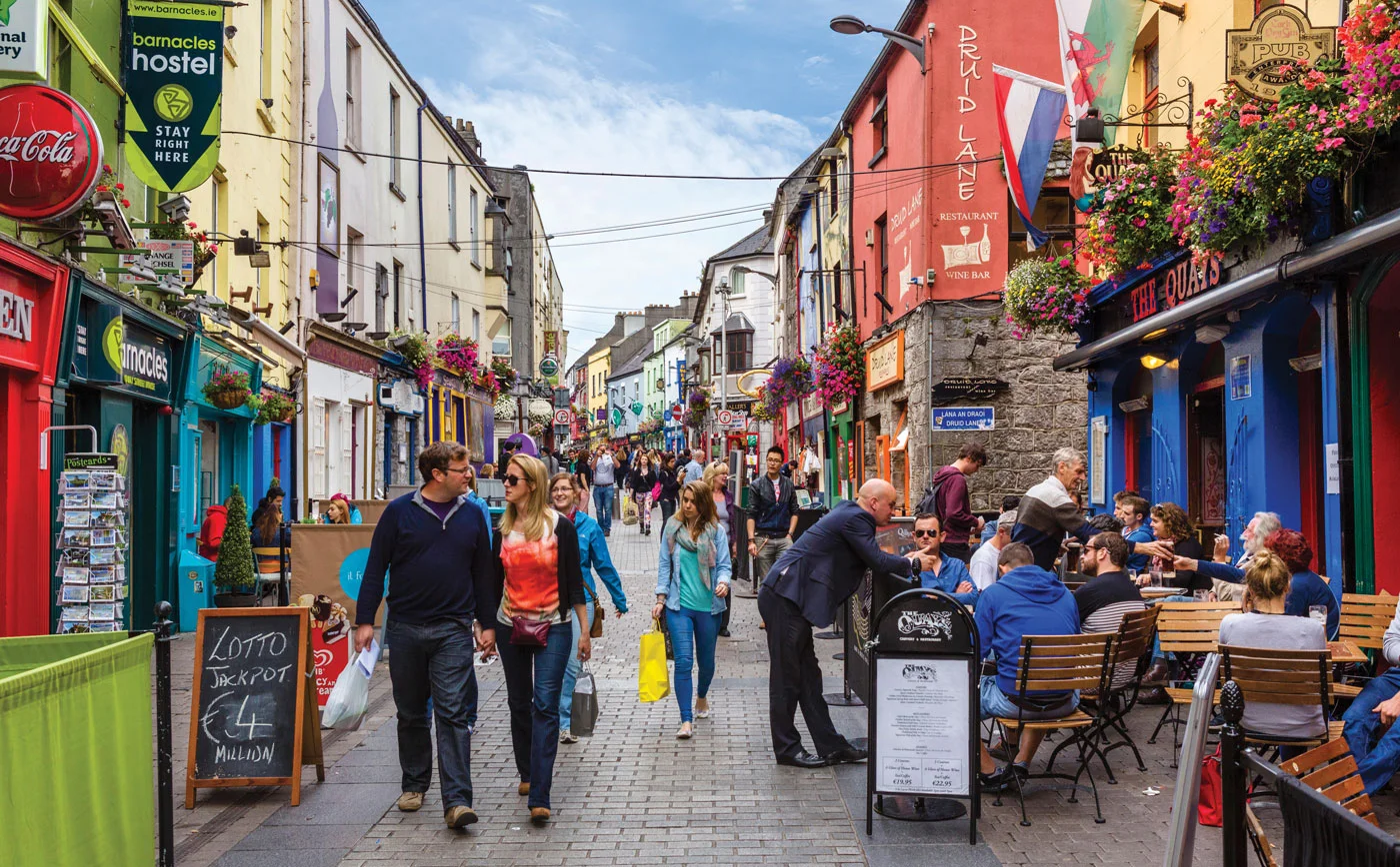 Galway but tbh could be anywhere in Ireland, every town was this cute and colorful