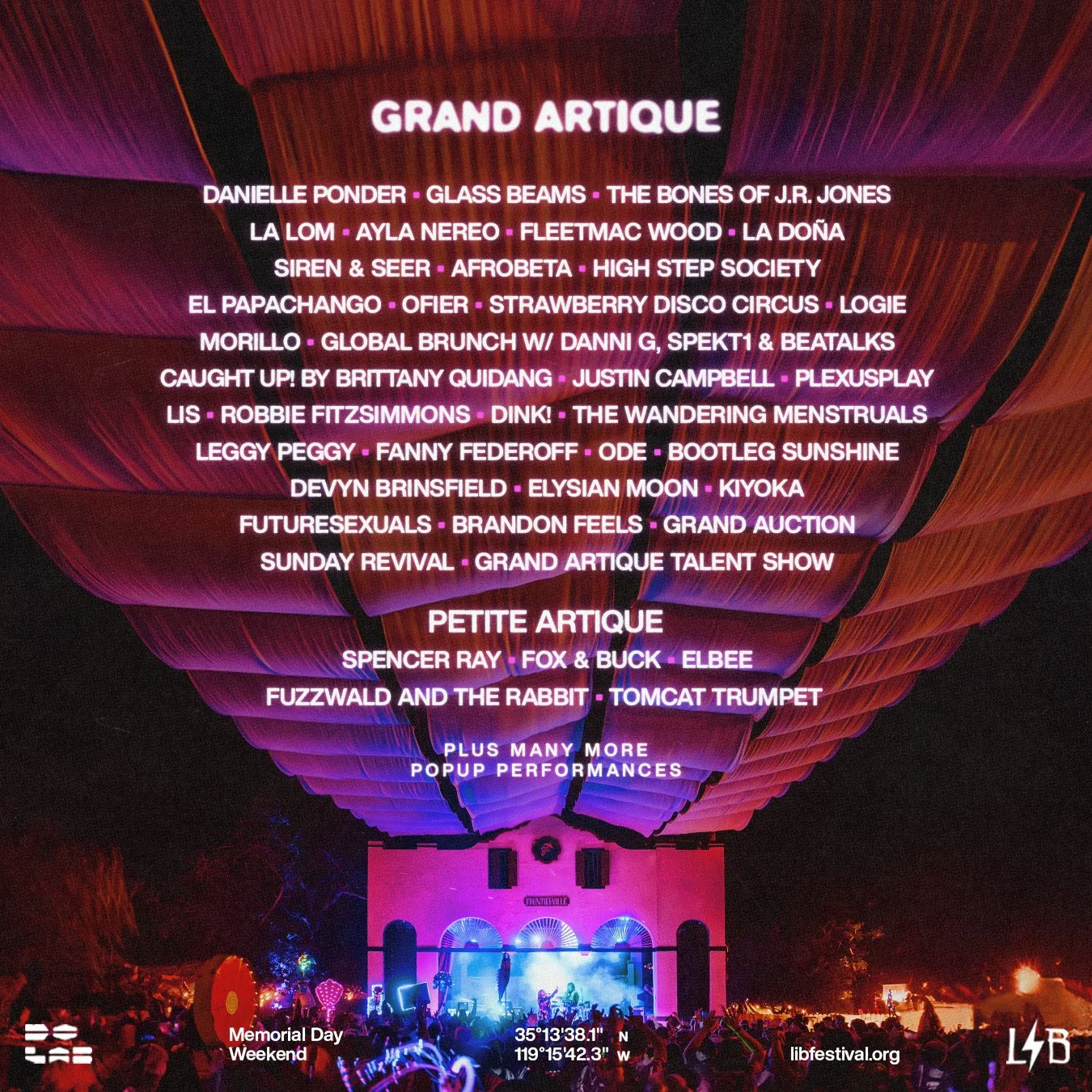 Lightning in a Bottle Festival - Grand Artique Stage