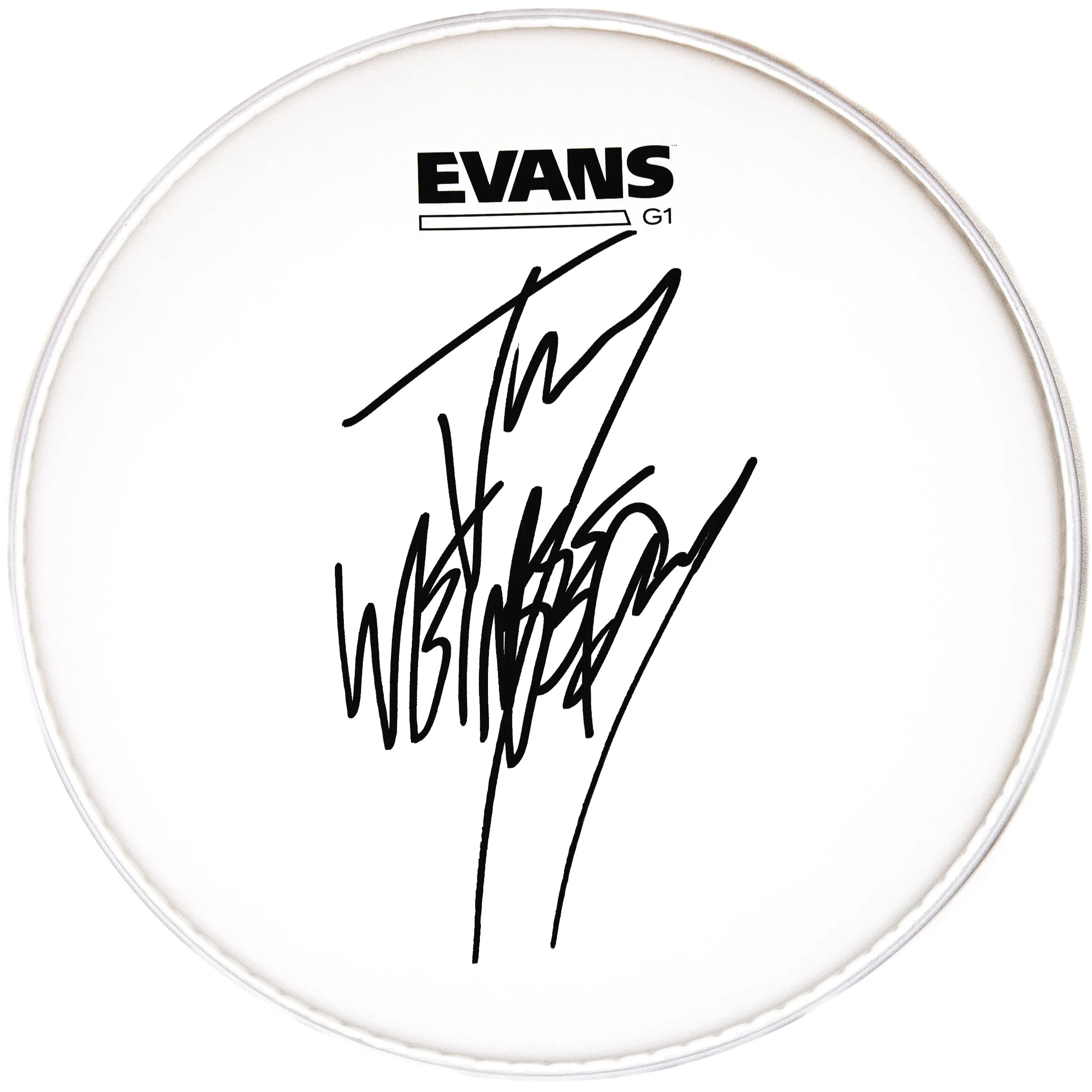 Signed Drumhead