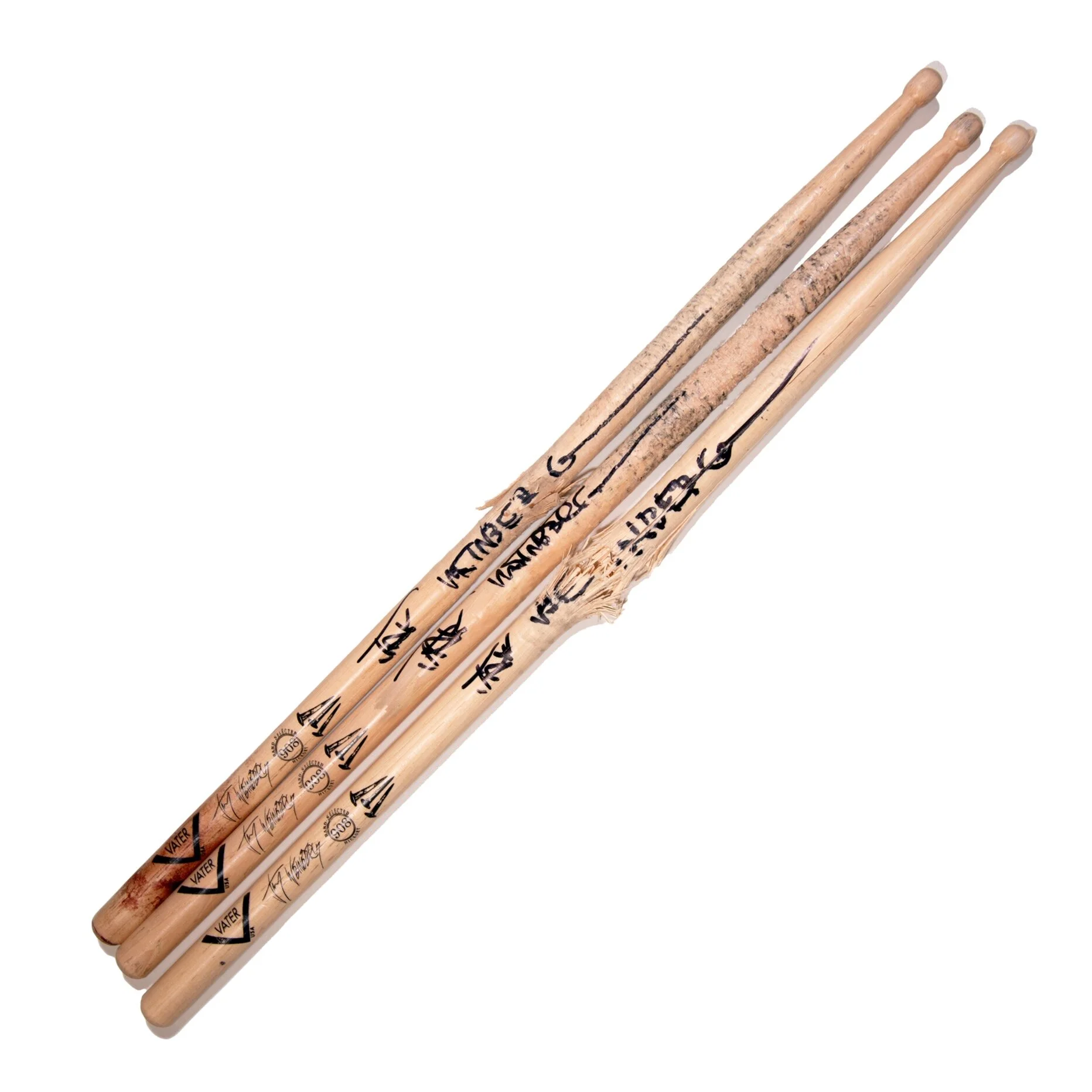 Signed, 2025 Used Vater 908 Signature Drumstick