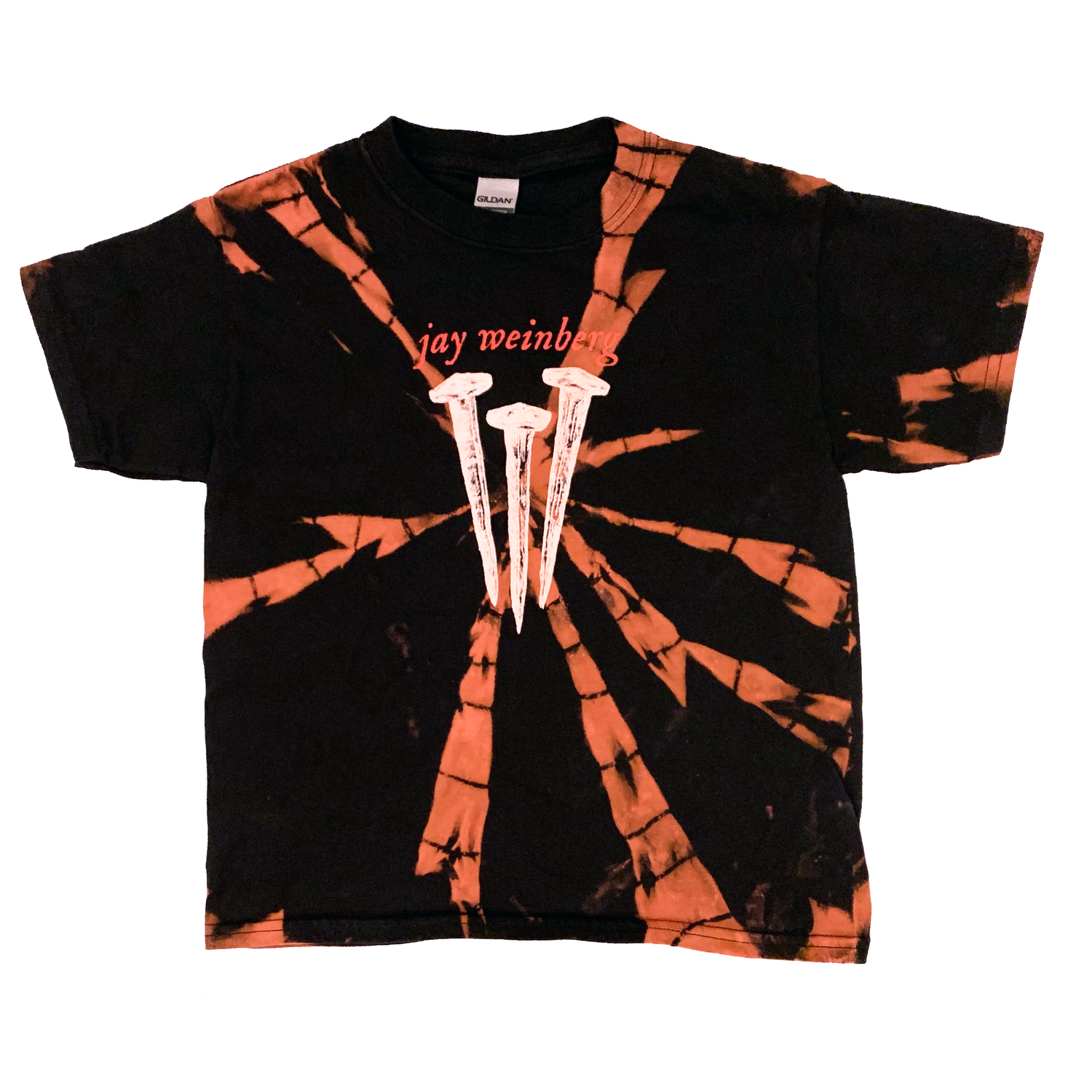 reverse tie dye shirts