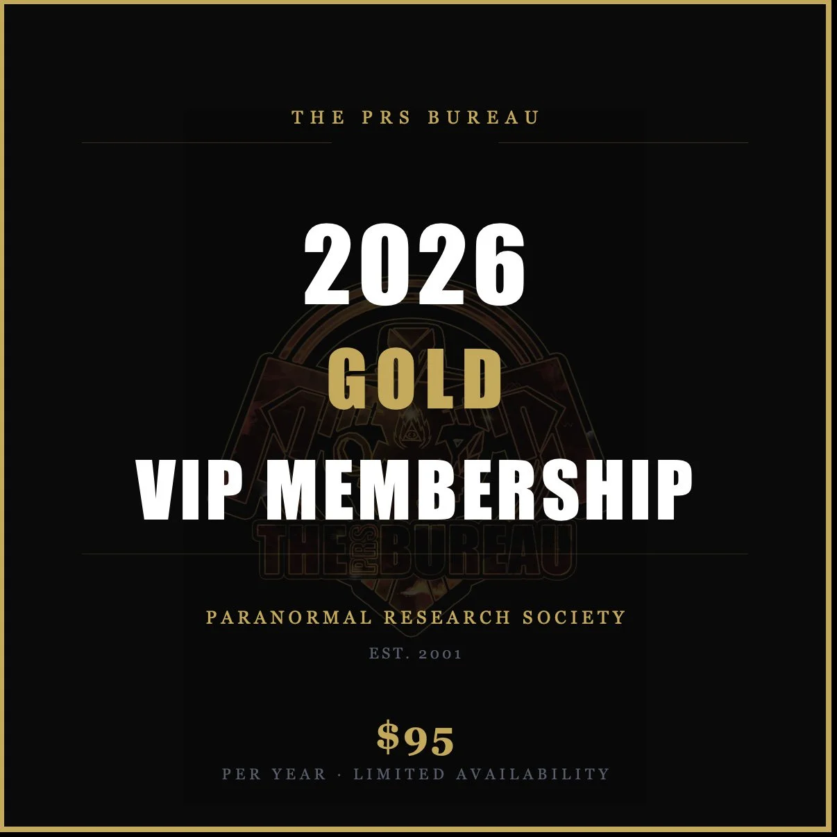 2026 VIP GOLD MEMBERSHIP (The PRS Bureau)