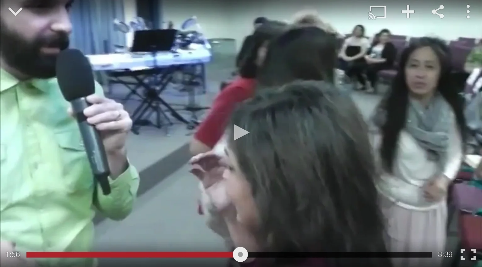 Woman's hair goes from gray to black supernaturally- Kingdom Encounters