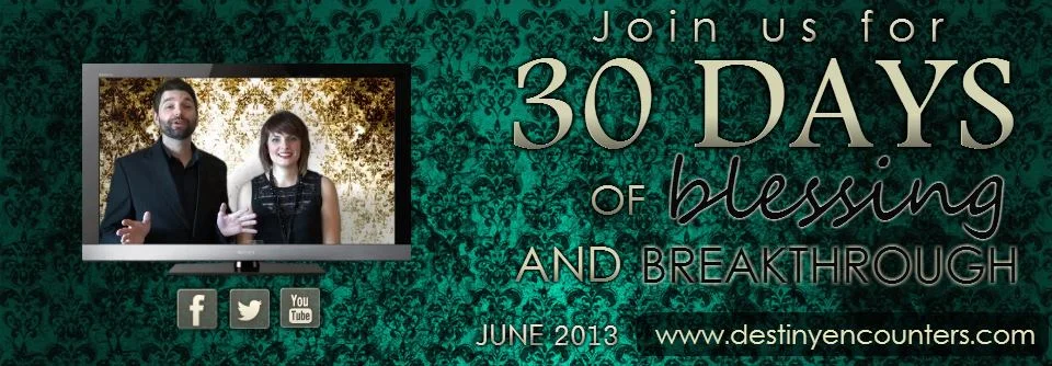 30 Days of Blessing and Breakthrough in June