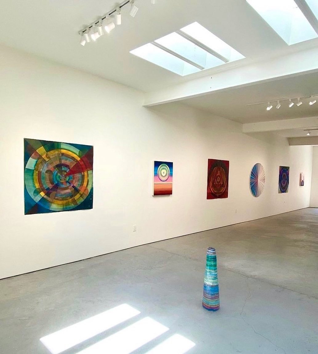 Installation view of 'Air', 'Fire' and 'Water' at Quappi Projects, Louisville KY, 2022