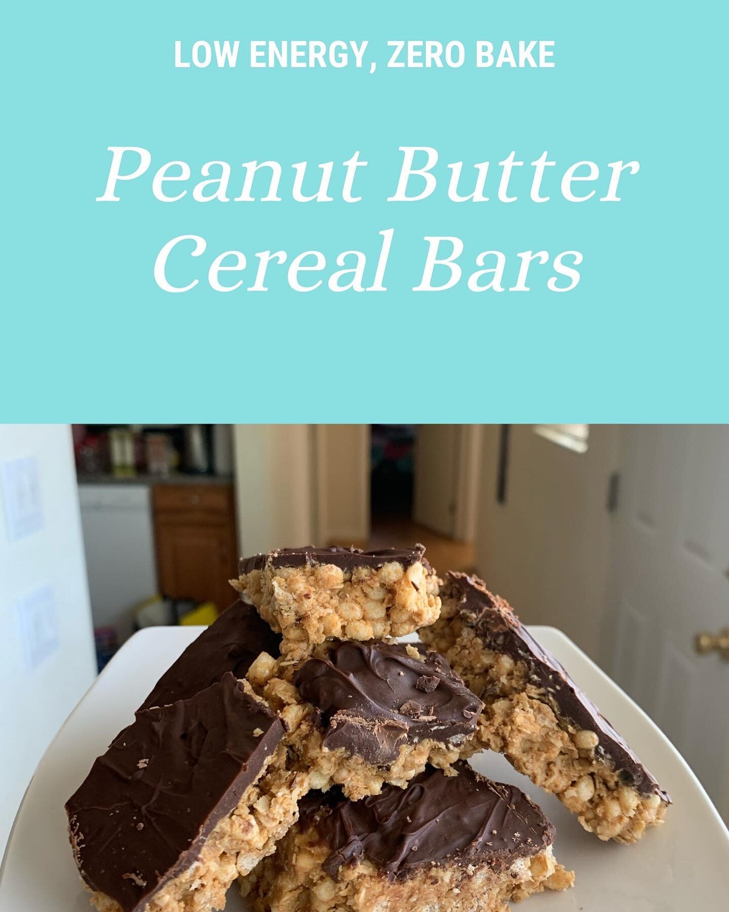 Inspired by Earth Day, we learned about reducing our &quot;food print&quot; through the use of an environmentally-friendly grain like oats in our Low Energy, Zero Bake Peanut Butter Cereal Bars! 🥜 Your food print measures the environmental impacts, 