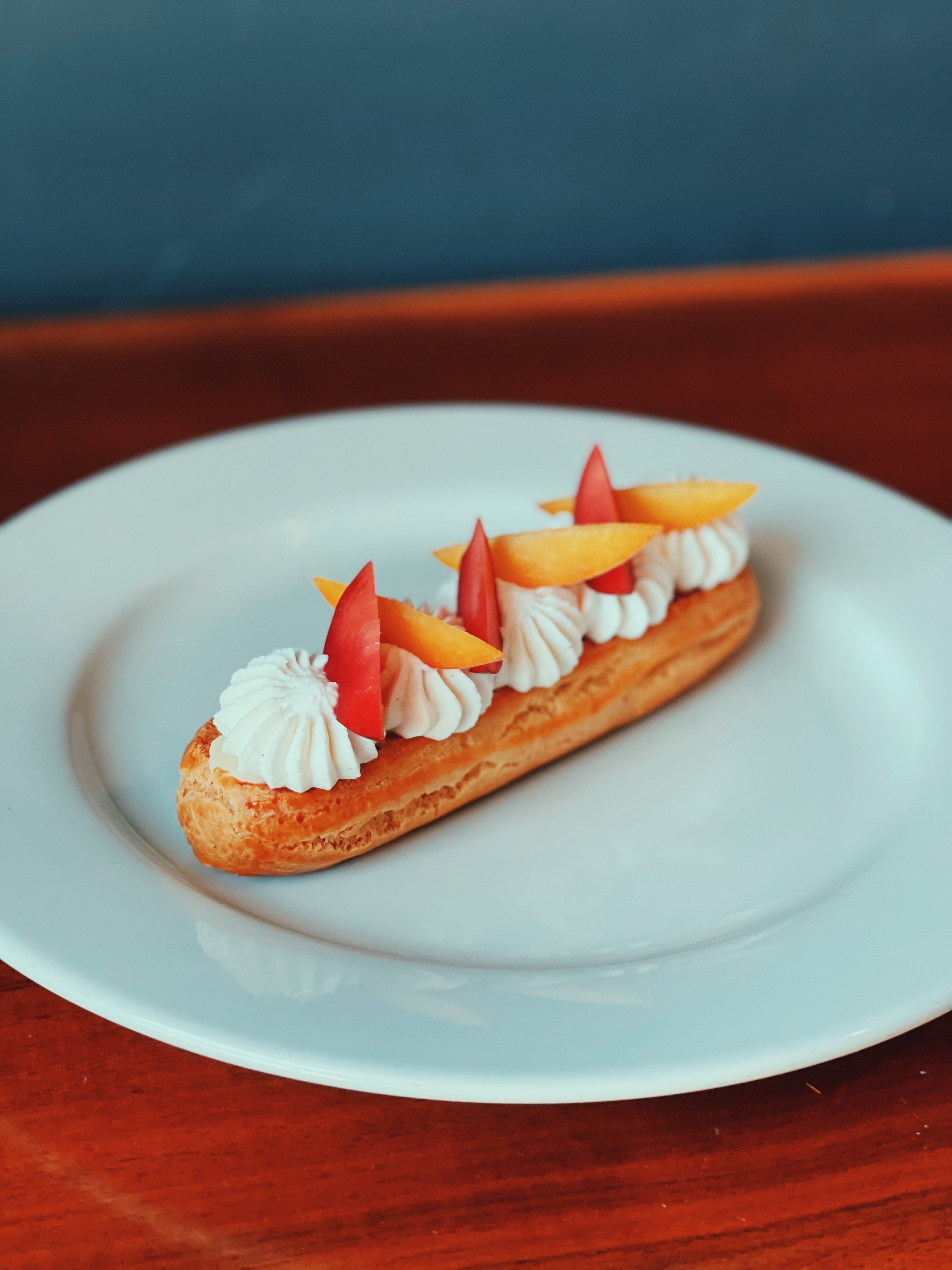 Stonefruit Eclair