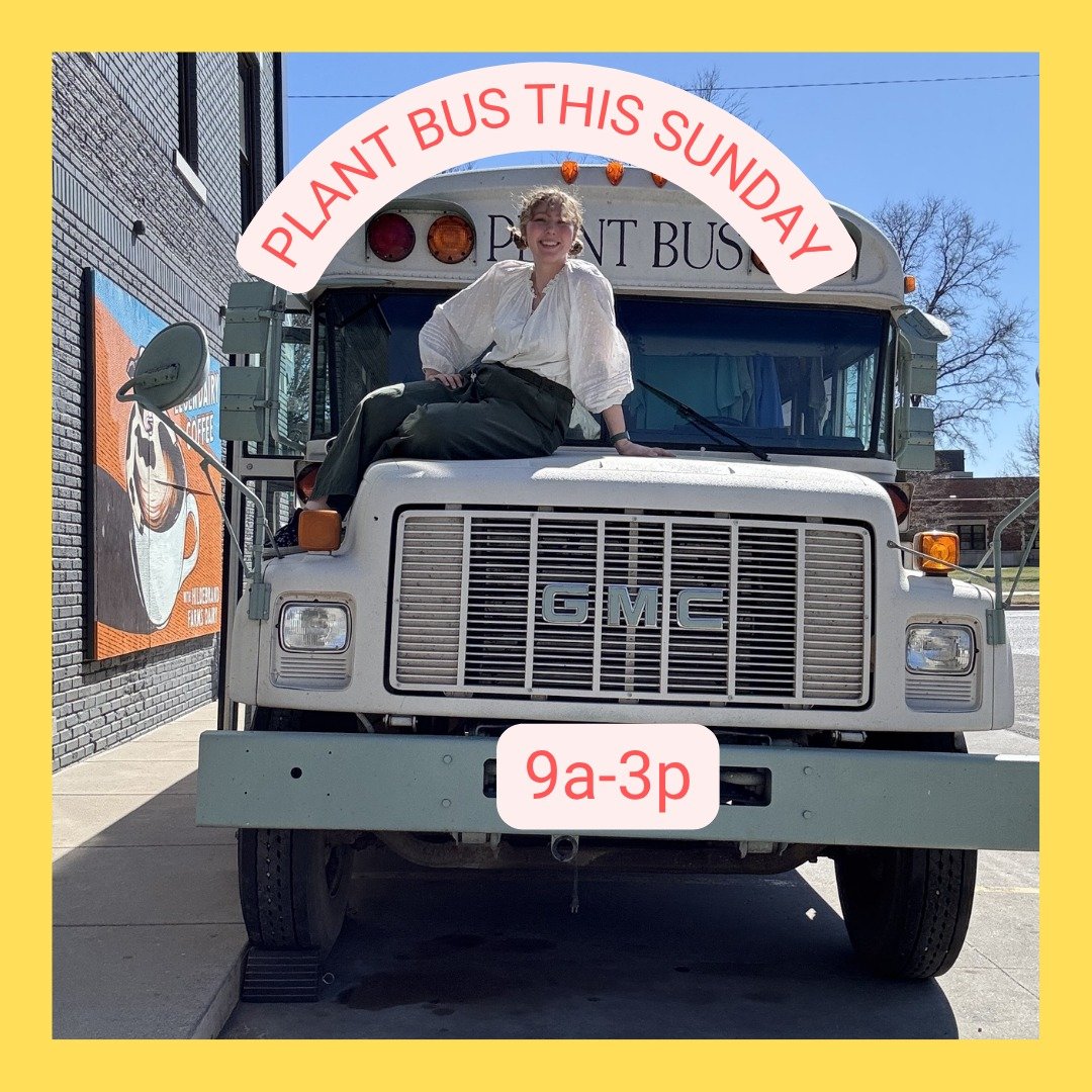 PLANT BUS IN THE HOUSE

Join us this Sunday, 6/15/25, for some gorgeous greenery and tasty treats. @renatas.garden is once again gracing us with that beautiful bus.