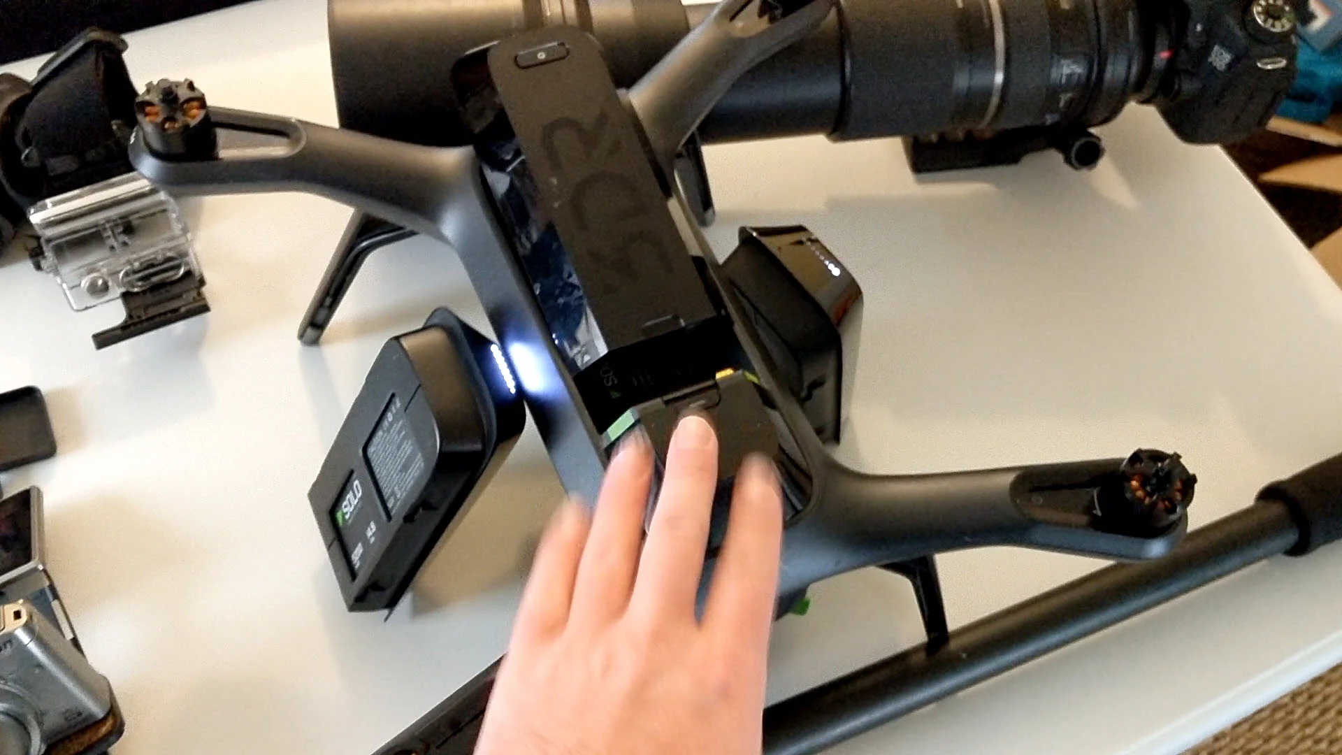 dji mavic air water damage