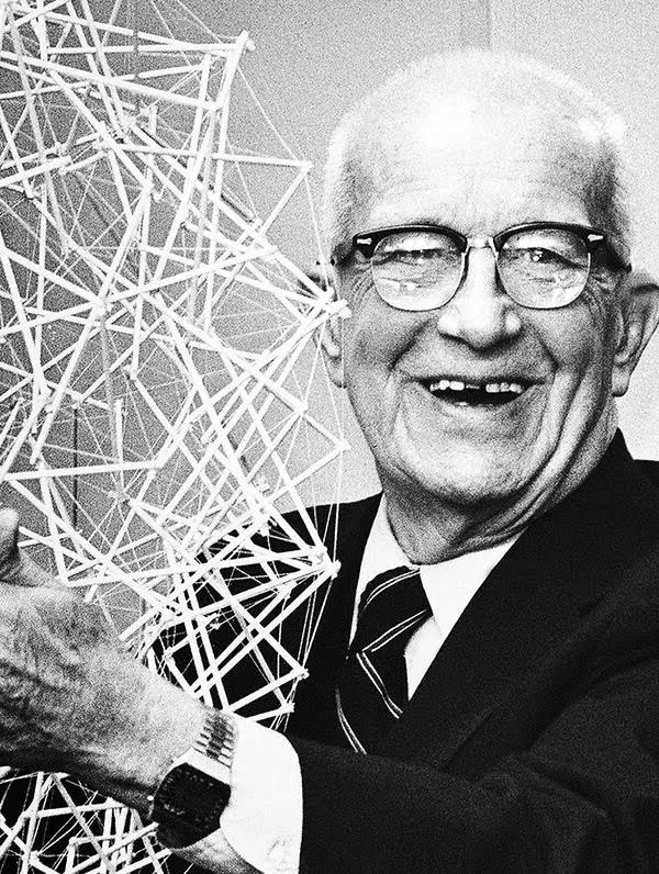 Buckminster Fuller "It is now highly feasbile to take care of everybody on Earth at a higher standard of living than any have ever known. It no longer has to be you or me. Selfishness is unnecessary. War is obsolete. It is a matter of converting the high technology from weaponry to livingry. 
