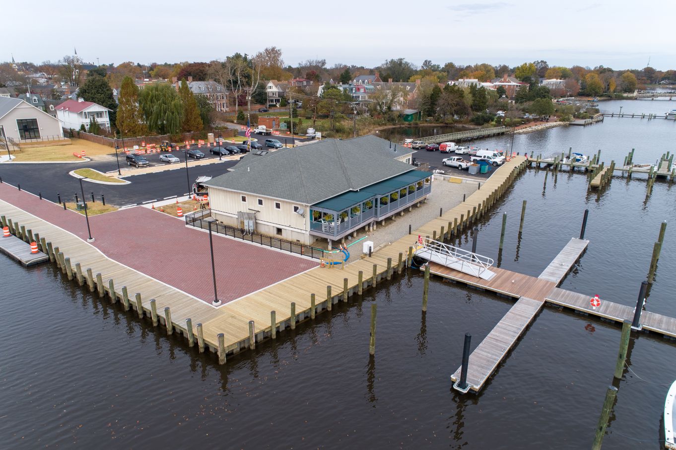 Chestertown Marina Drone Photo 10