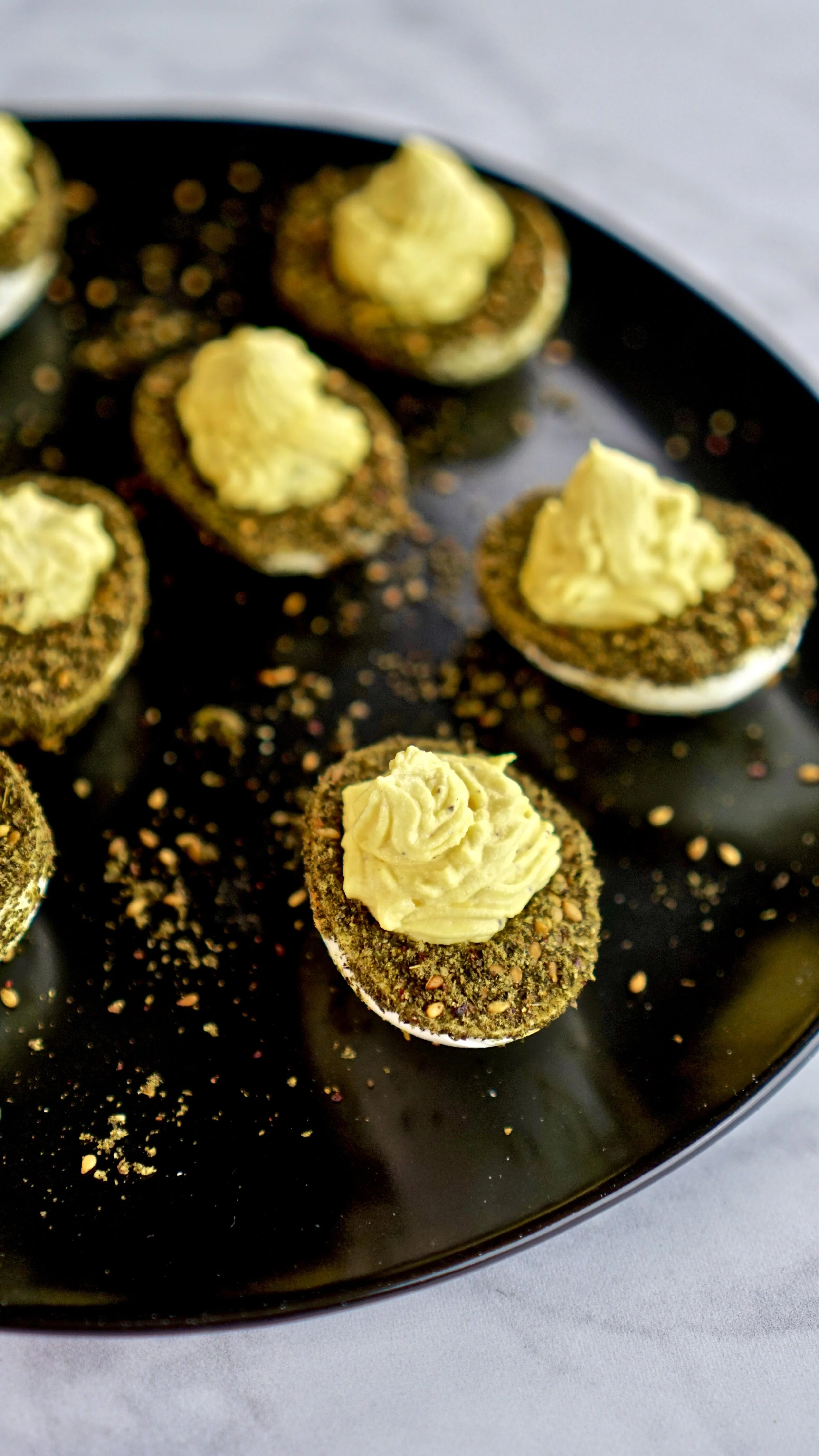 Za'atar Deviled Eggs