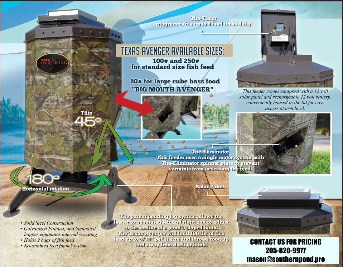 Feeders Feed Southern Pond Professionals