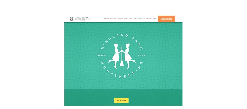 WEBSITE WRITING for HIGHLAND PARK HOUSEKEEPERS