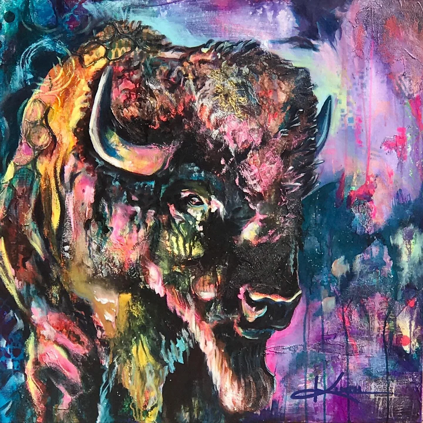 I am delighted to share that these 4 originals of mine have been invited to be part of the SFVACC “Lions, Tigers, and Bears Oh My!”Art Exhibition! Additionally, the Heavenly Territory piece (first image) was awarded BEST IN SHOW by the sh