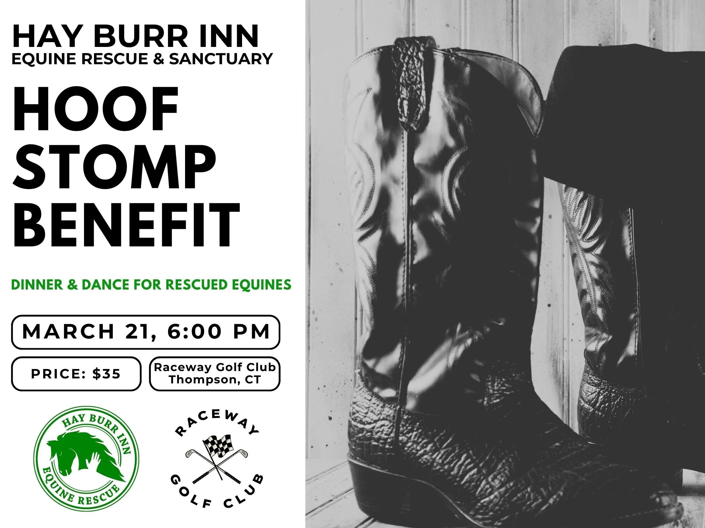 Hoof Stomp Dinner &amp; Dance for the Horses!