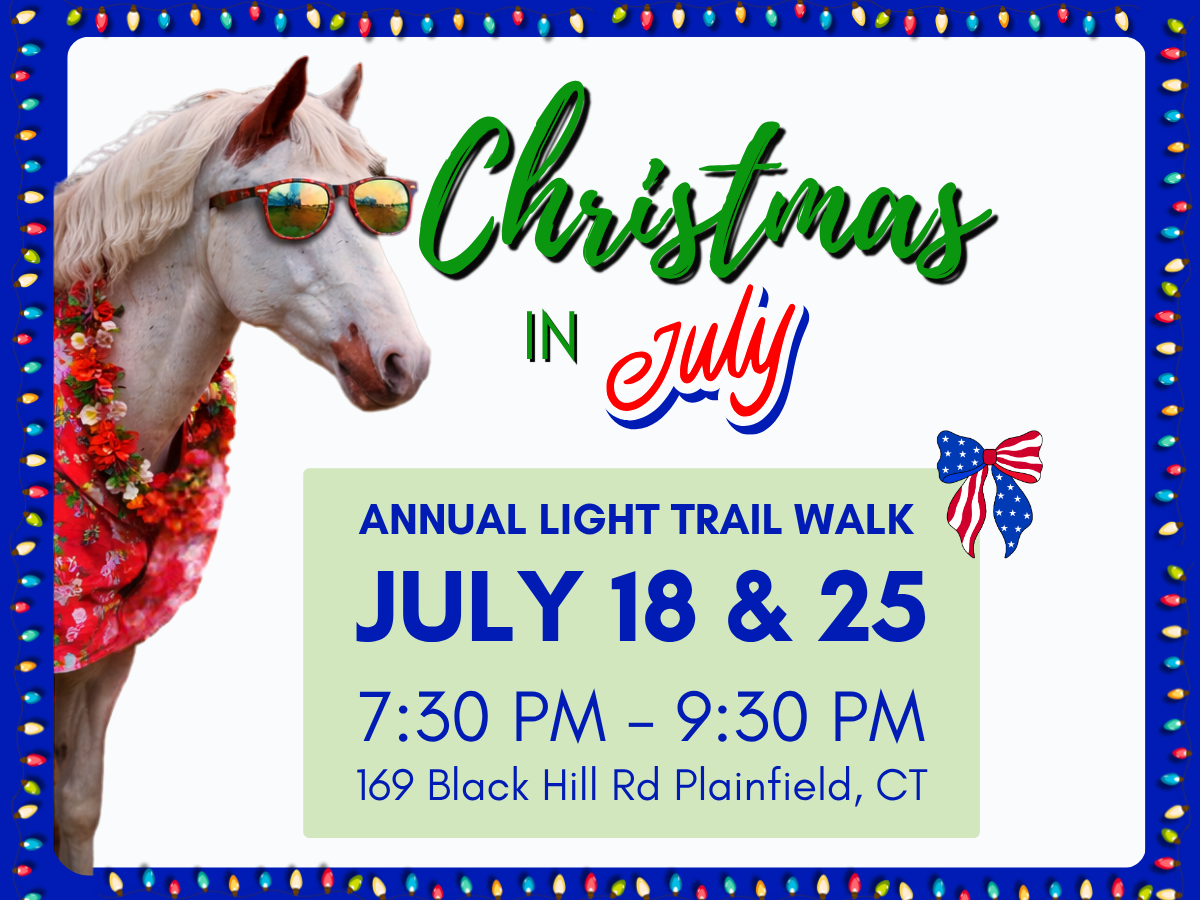 Christmas in July Light Walk